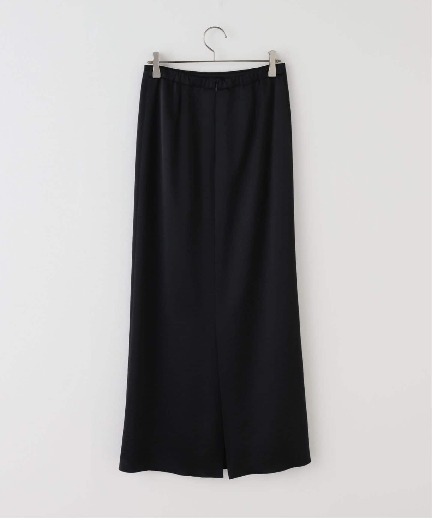 crush satin minimal スカート（ロング・マキシ丈スカート