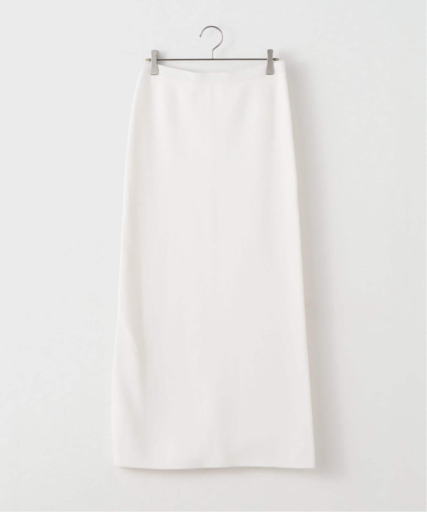 新品　未使用　プラージュ　Les Tendre コットンスカート　ホワイト lesTendre white sweat スカート（ロング・マキシ丈スカート）｜Plage