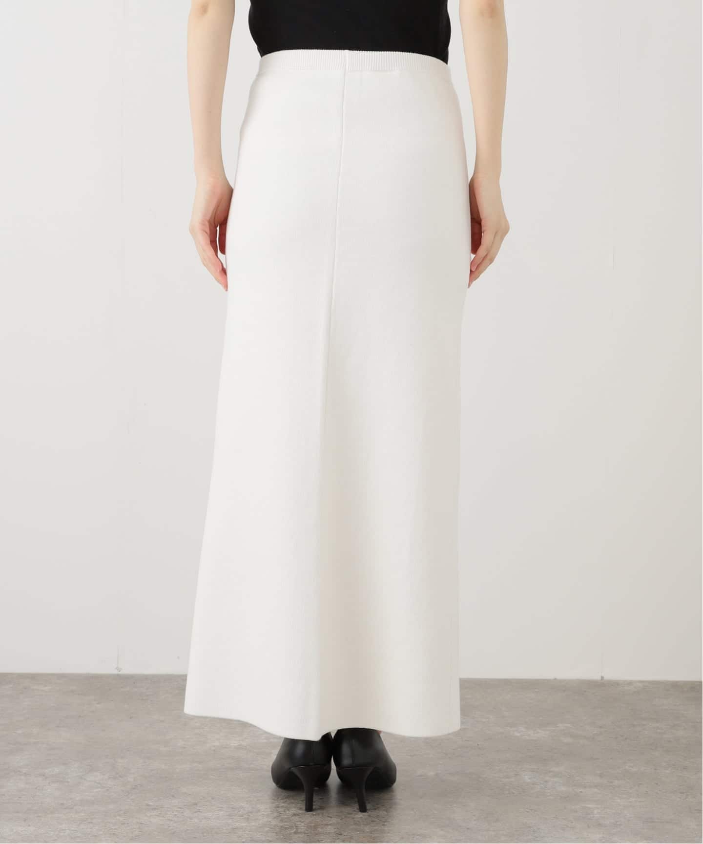 lesTendre white sweat スカート（ロング・マキシ丈スカート）｜Plage