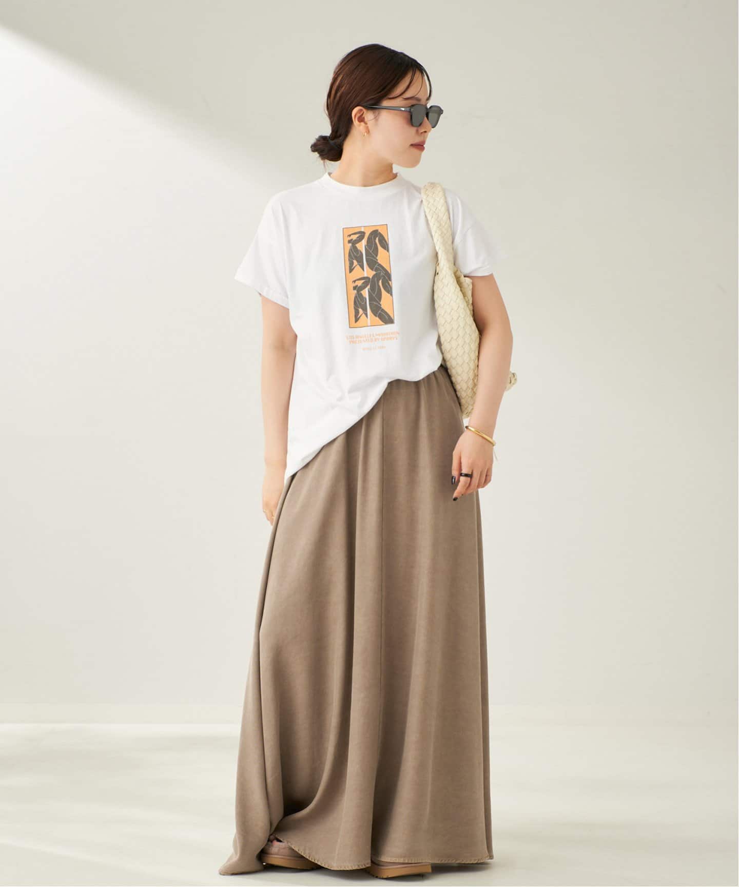 Plage - plage2018AW★アランロングPO★プラージュ 予約》ASHER / アッシャー 別注 Skyla Swing スカート（ロング