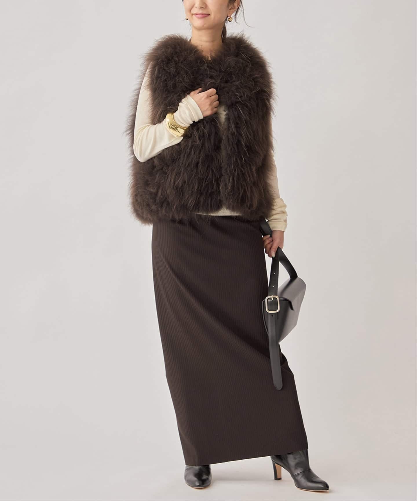 テレコジャージータイトロングスカート(ロング・マキシ丈 テレコジャージータイトロングスカート(ロング・マキシ丈