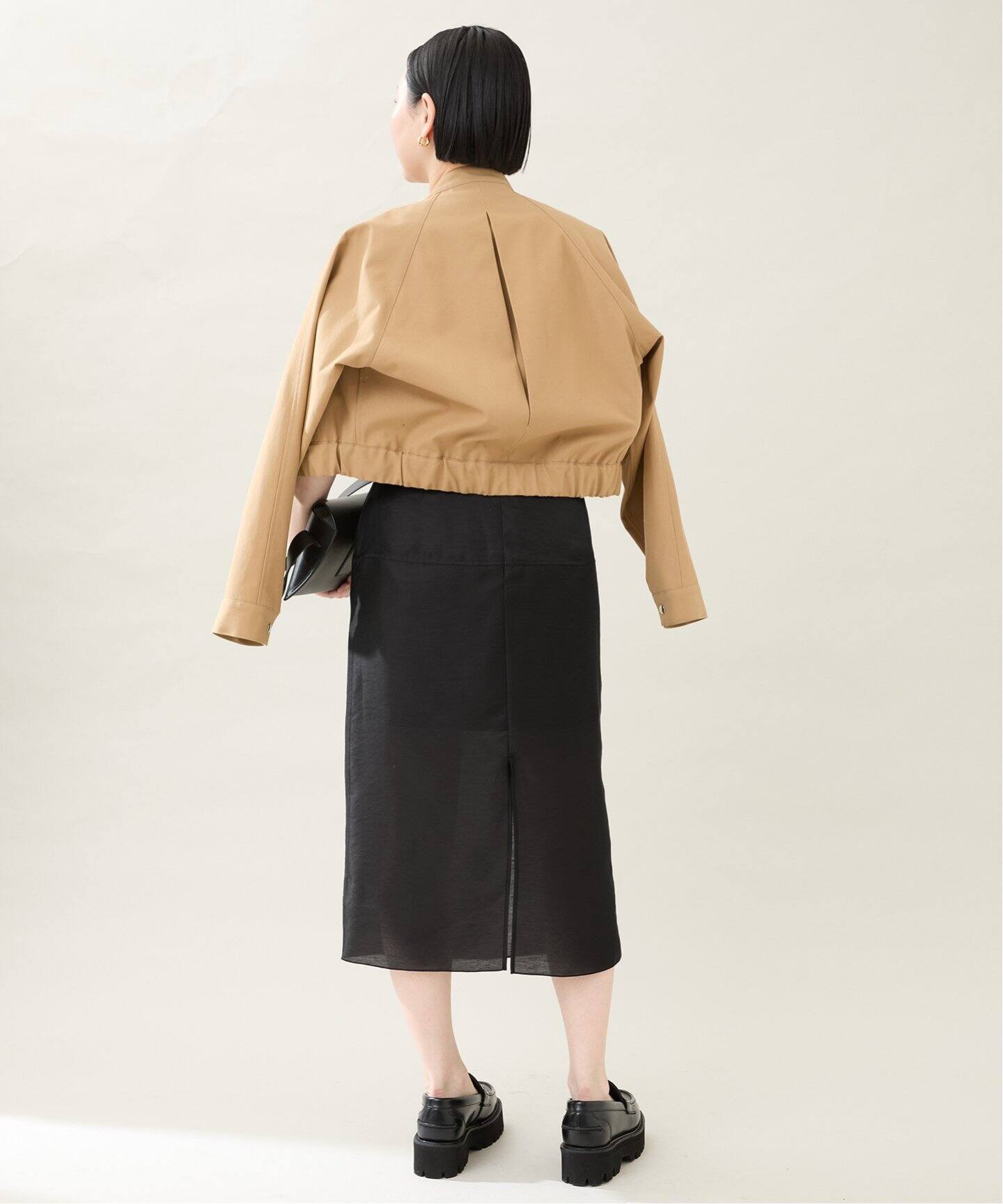 新品　VERMEIL par iena スカート VERMEIL par iena スカート ウールトロストレートスカート