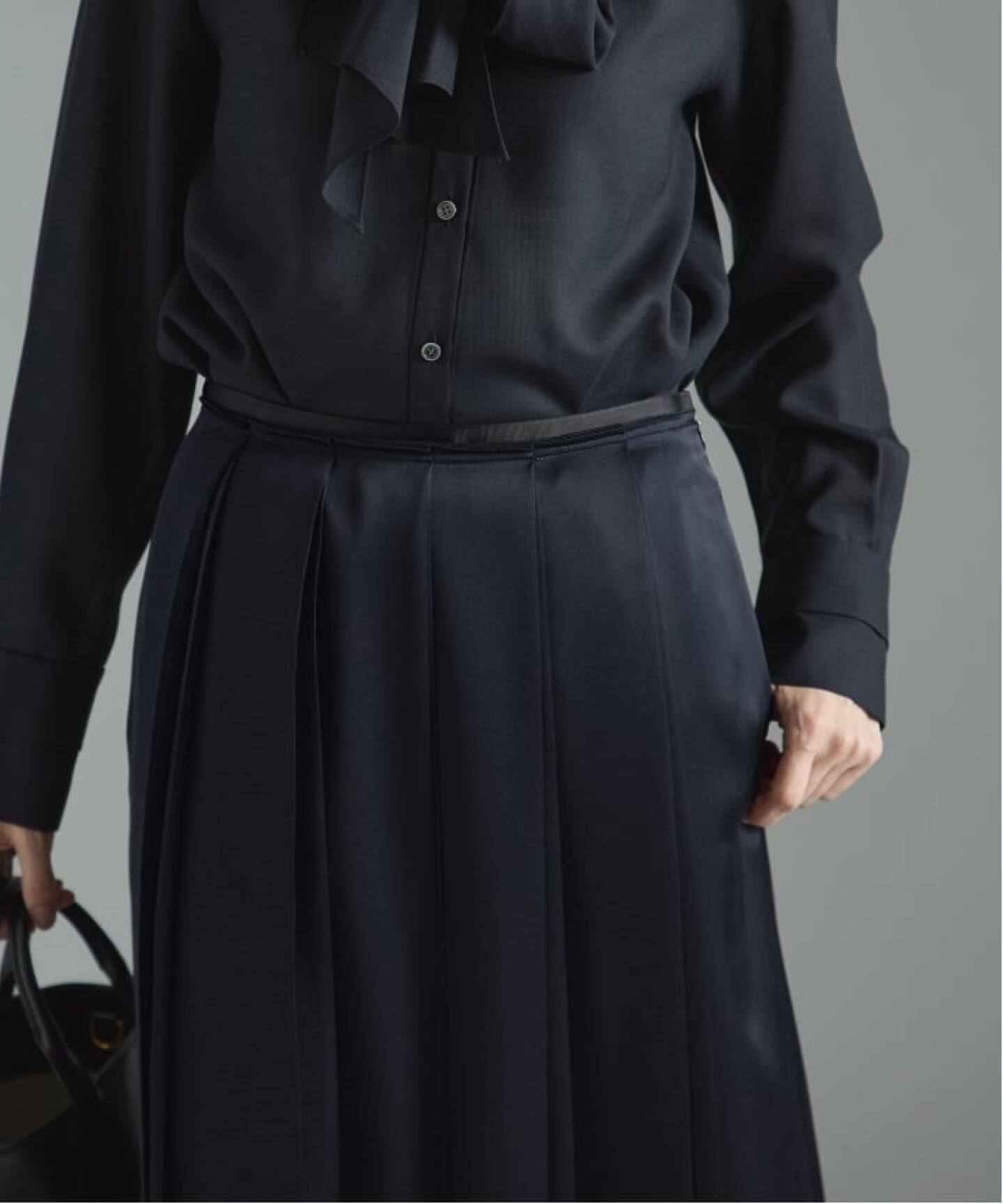 HACHYARDS ハーフプリーツスカート M ブラック新品未使用品 ロング丈プリーツスカート ATSURO TAYAMA｜クロスプラス公式通販サイト