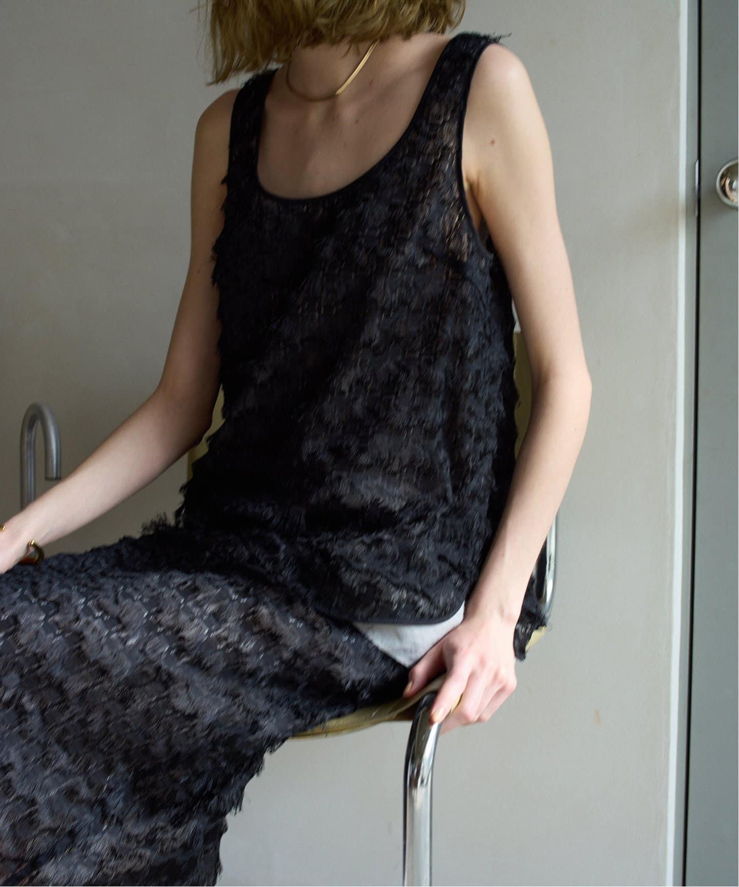 【最終お値下げ‼️】VERMEIL par ienaチュールスカート VERMEIL par iena（ヴェルメイユパーイエナ）の「チュールフレア