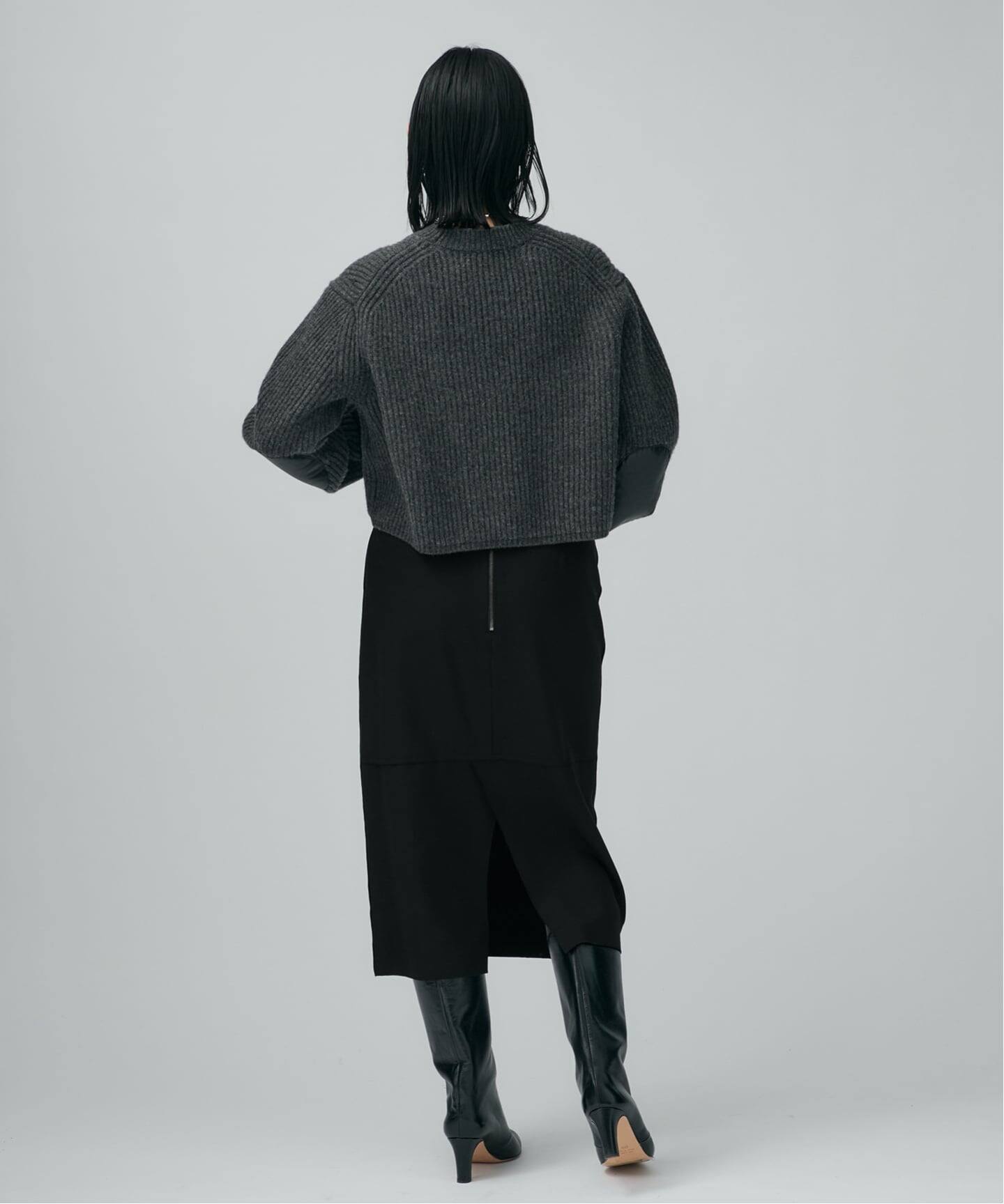 woolギャバ I line スカート（ロング・マキシ丈スカート）｜VERMEIL