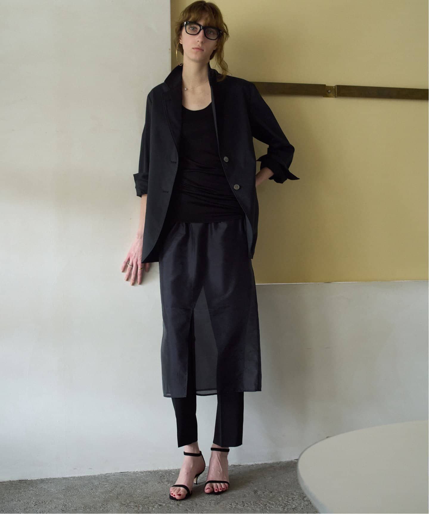 シルクリッチオーガンザスカート（その他スカート）｜VERMEIL