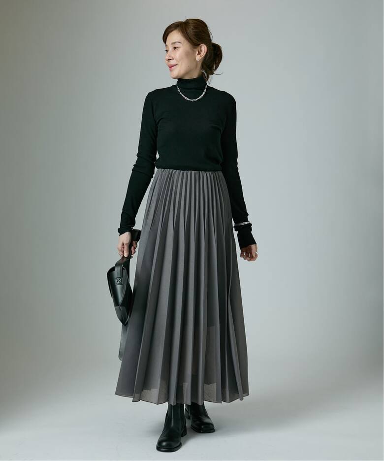 追加》アコーディオンプリーツスカート（ロング・マキシ丈スカート  