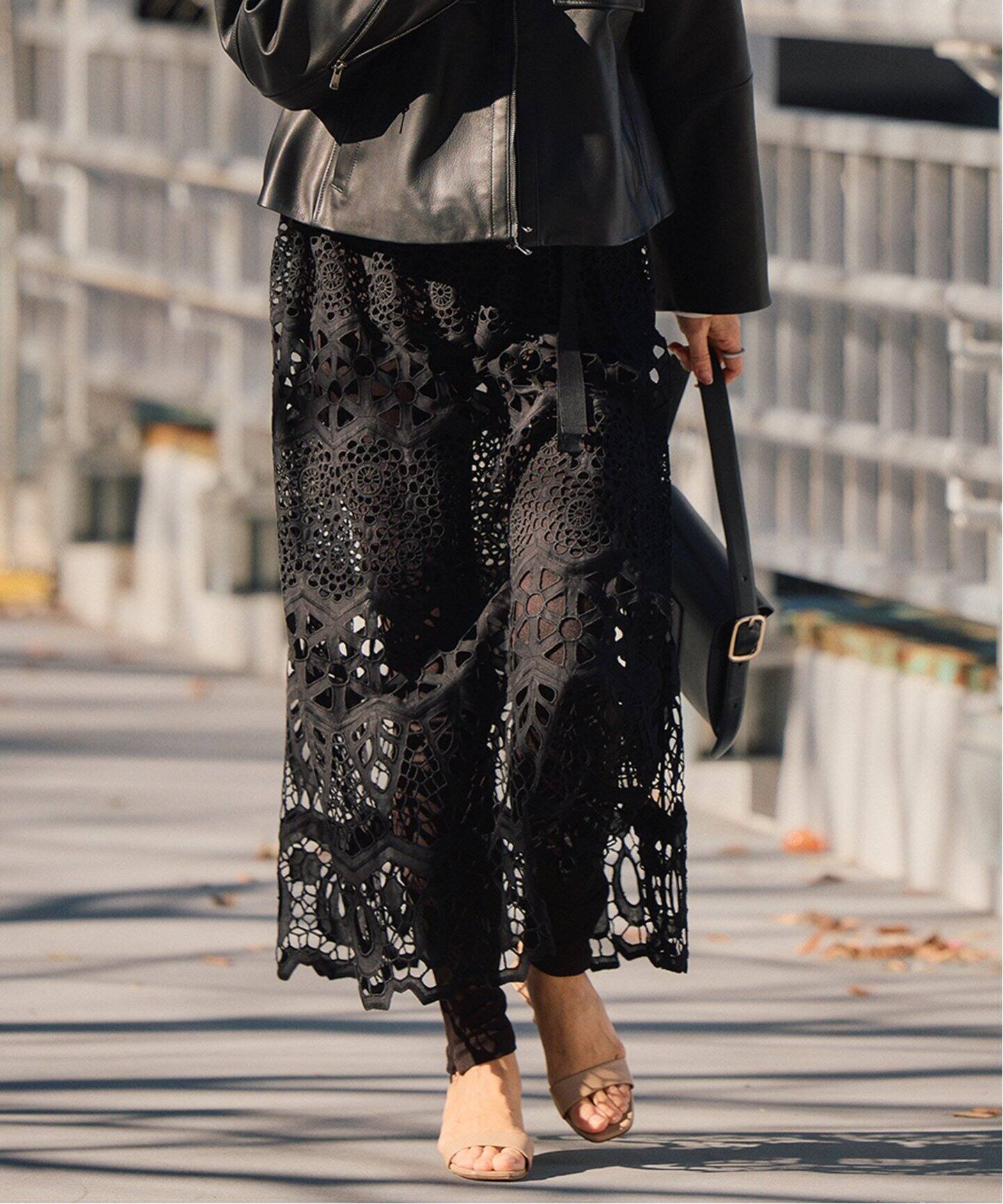 Diagram カットワーク刺繍ロングスカート（カットワークレーススカート  