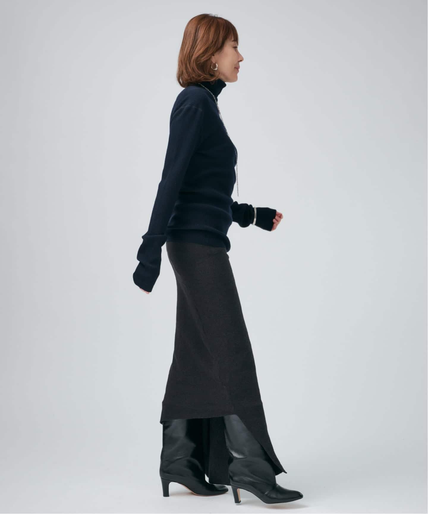 フランス製 MARC LE BIHAN 再構築 リメイク 変形 スカート 40 フランス製 MARC LE BIHAN 再構築 リメイク 変形 スカート 40