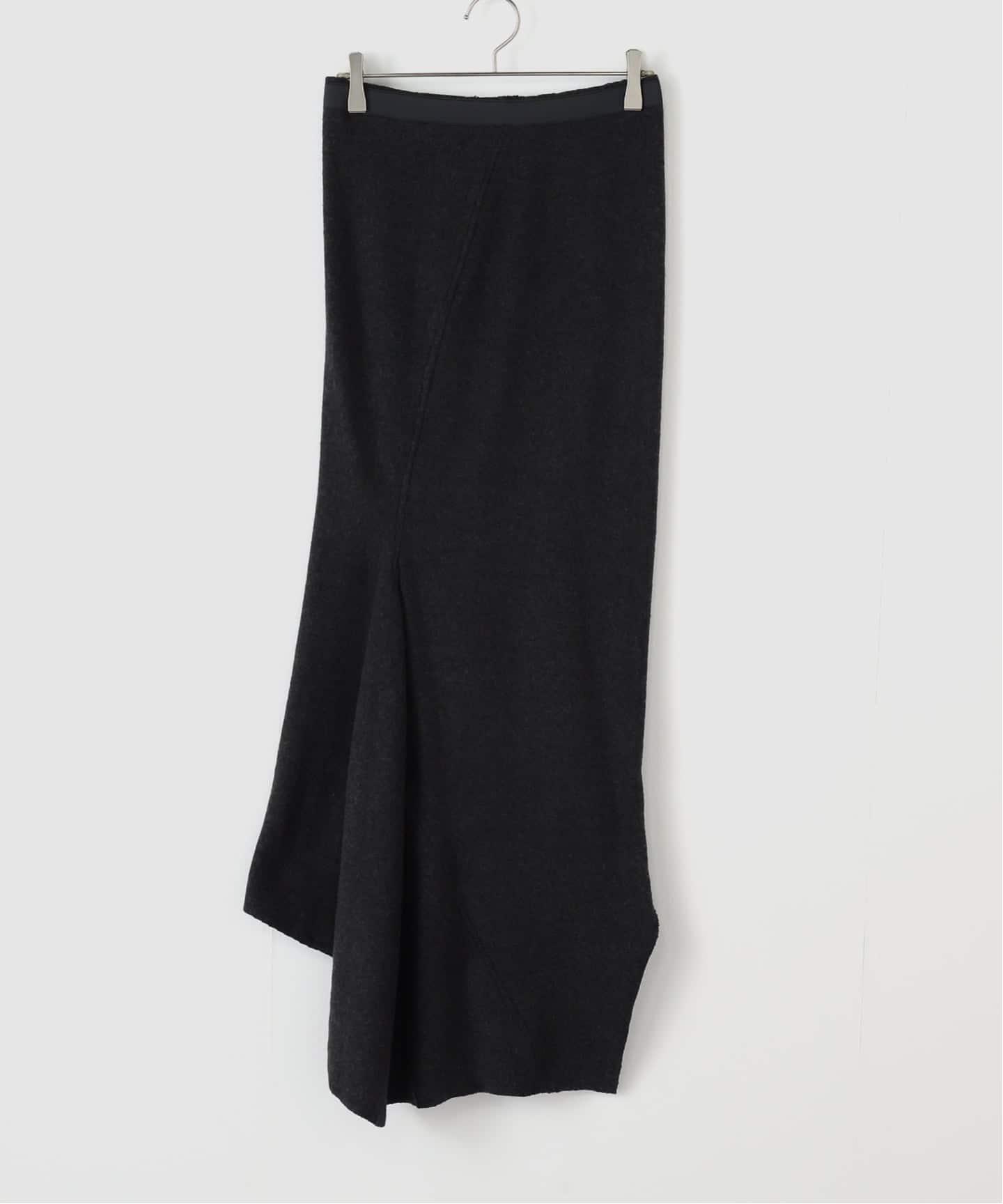 MARC LE BIHAN プリーツスカート　黒　ブラック SKIRT by MARC LE BIHAN | INN7fashion