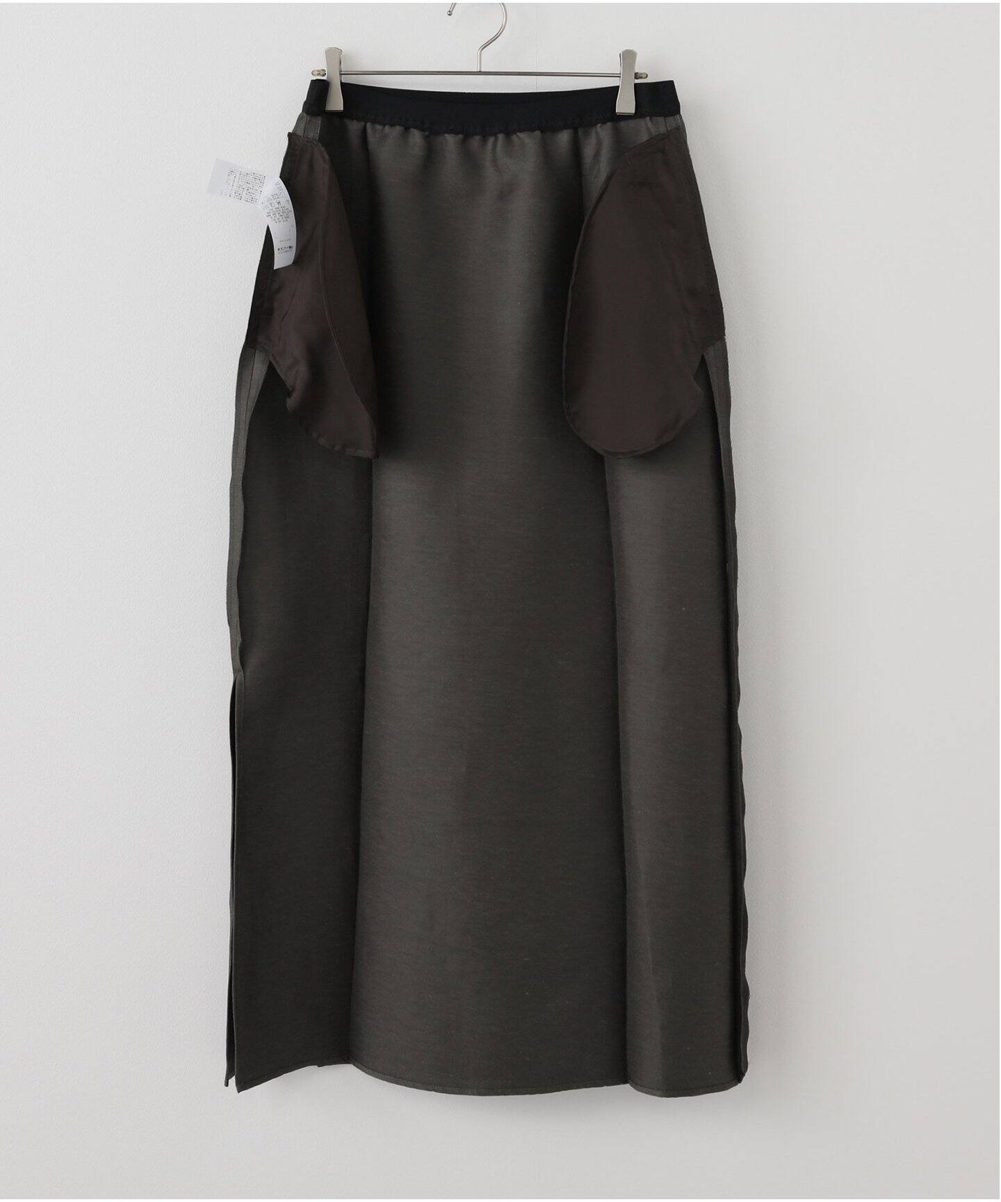 ATON エイトン A-LINE SKIRT SKAGGM0209（ロング・マキシ丈
