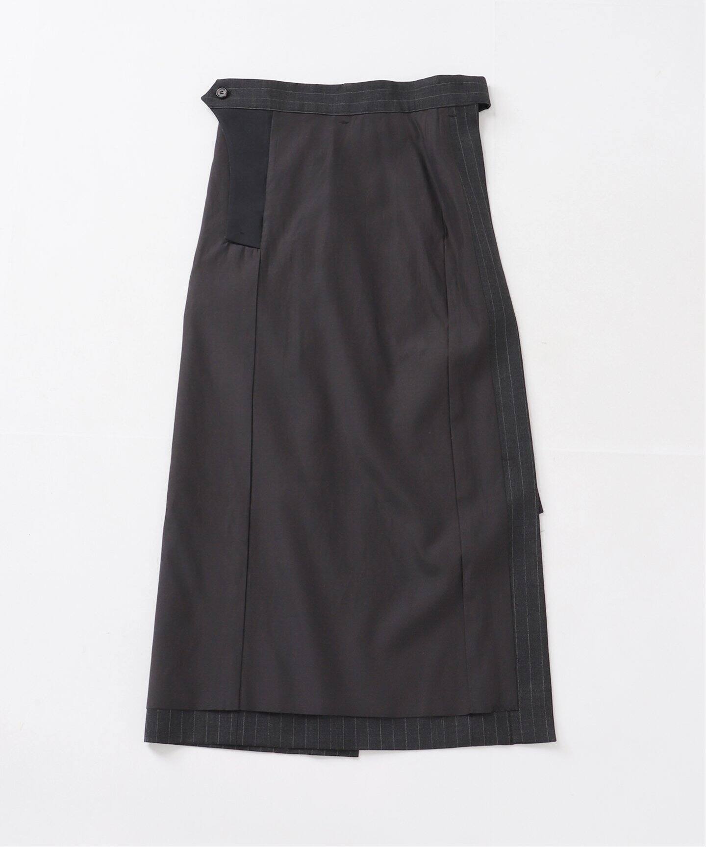 INSCRIRE アンクリア Wool Layerd Skirt I25SSSK60（その他スカート