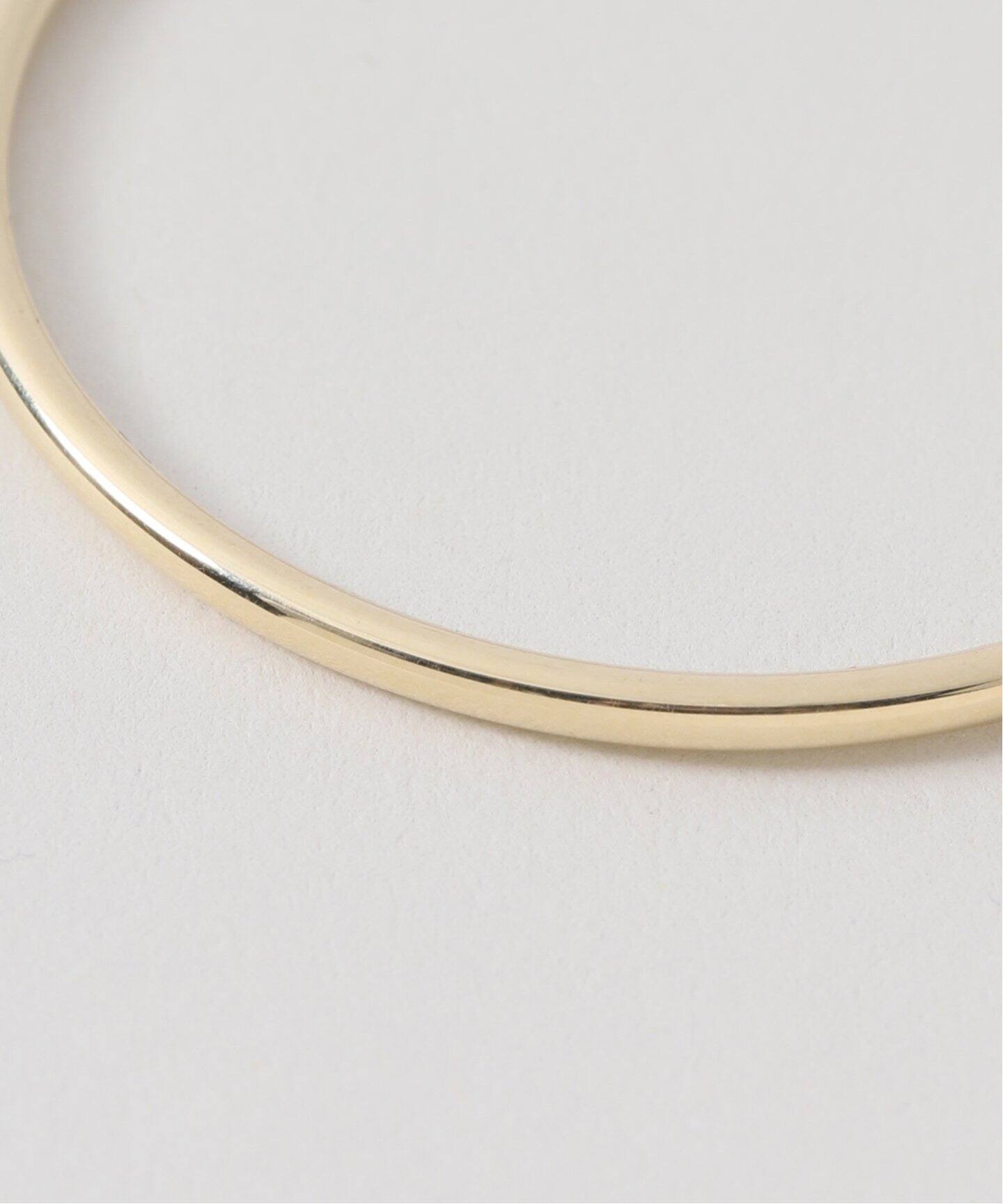 WEB限定》14K HOOP ピアス(両耳用) L（ピアス（両耳用））｜Plage 