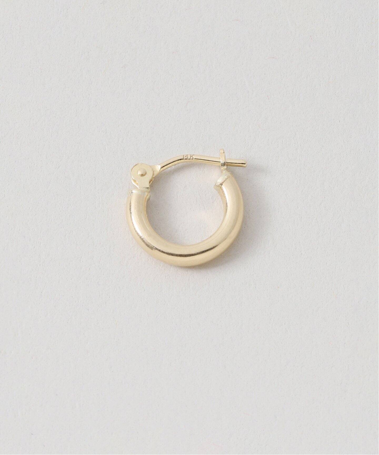 WEB限定追加》14K HOOP ピアス(両耳用) XS（ピアス（両耳用