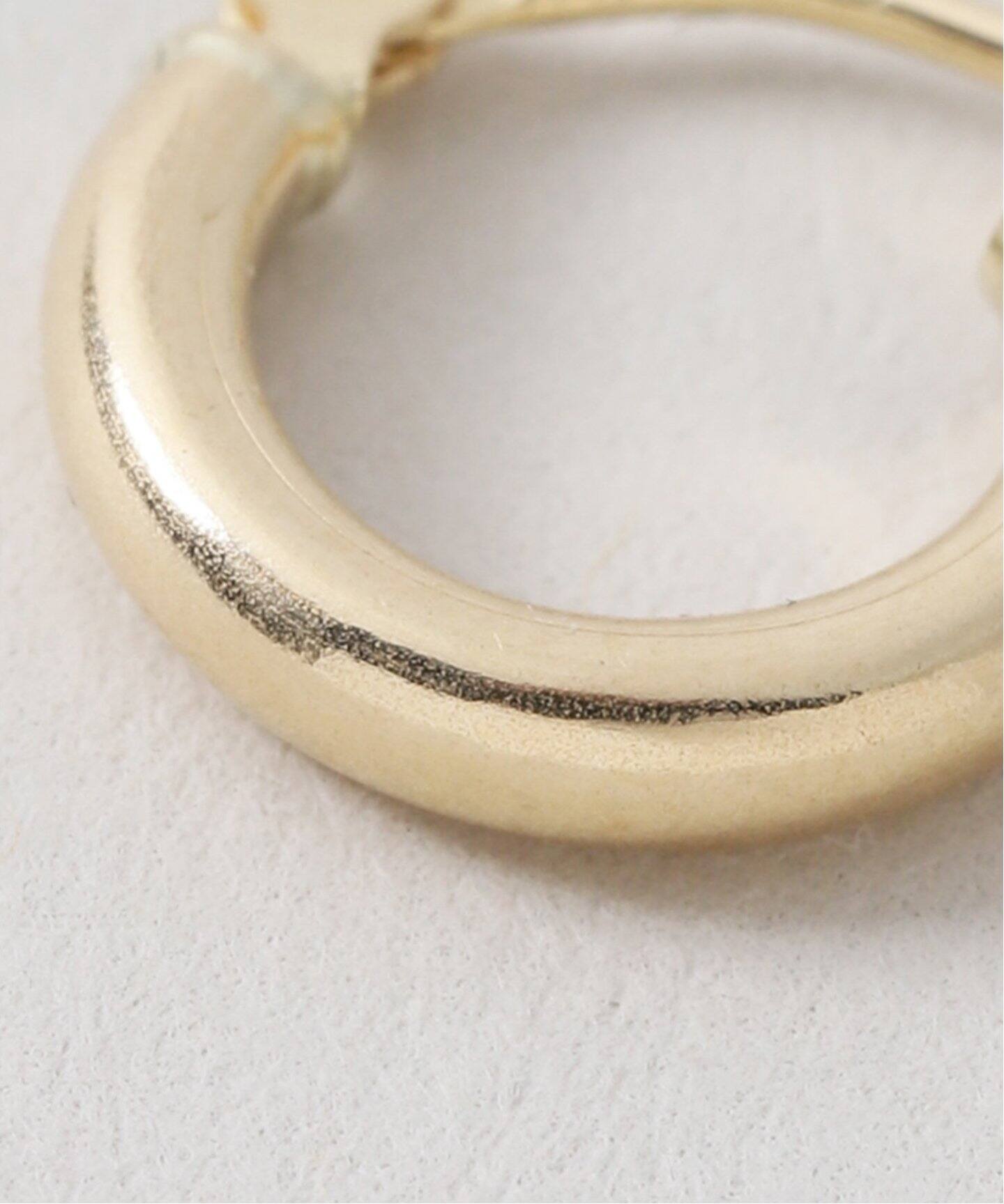 WEB限定追加》14K HOOP ピアス(両耳用) XS（ピアス（両耳用））｜Plage 