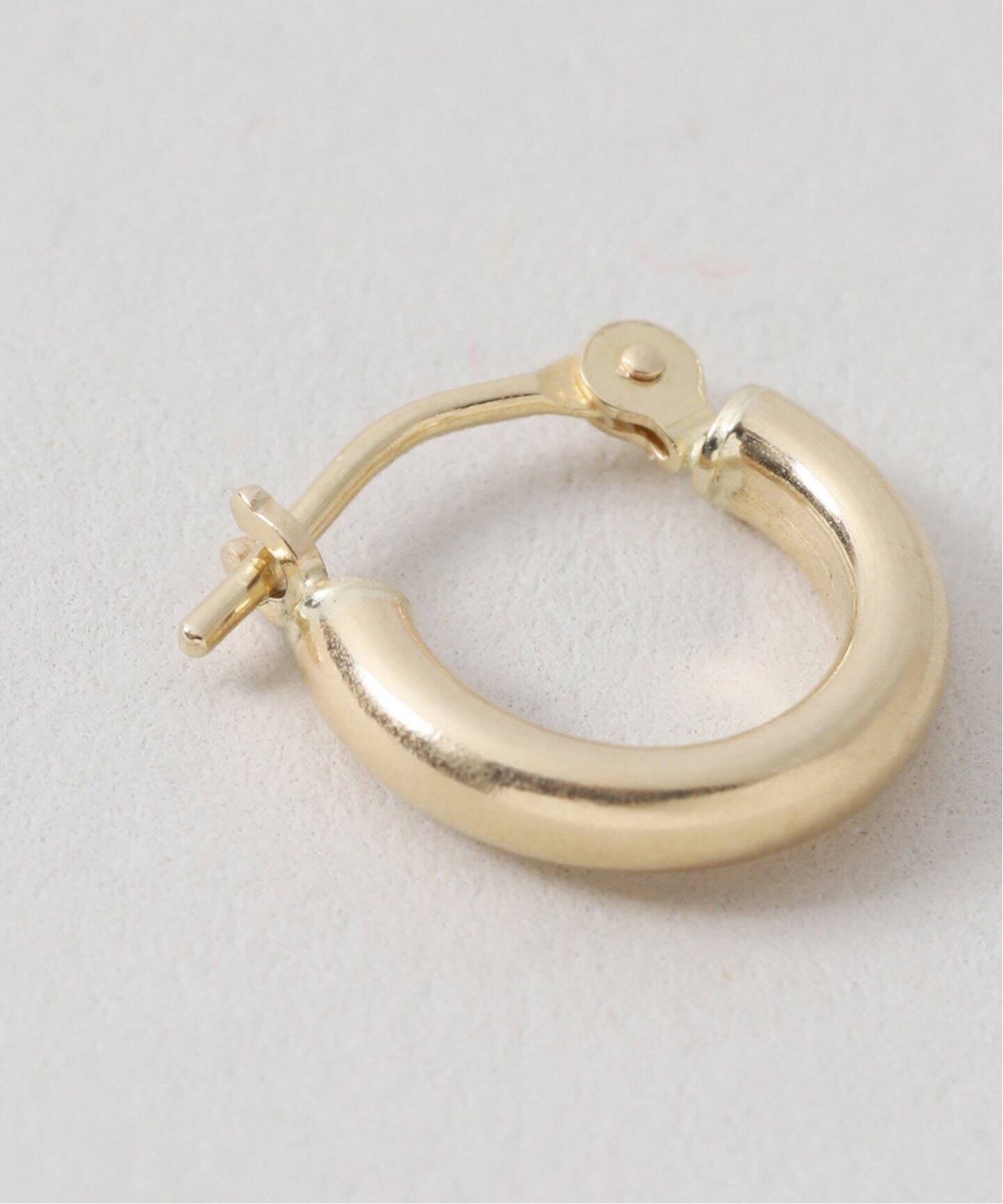 WEB限定追加》14K HOOP ピアス(両耳用) XS（ピアス（両耳用））｜Plage 