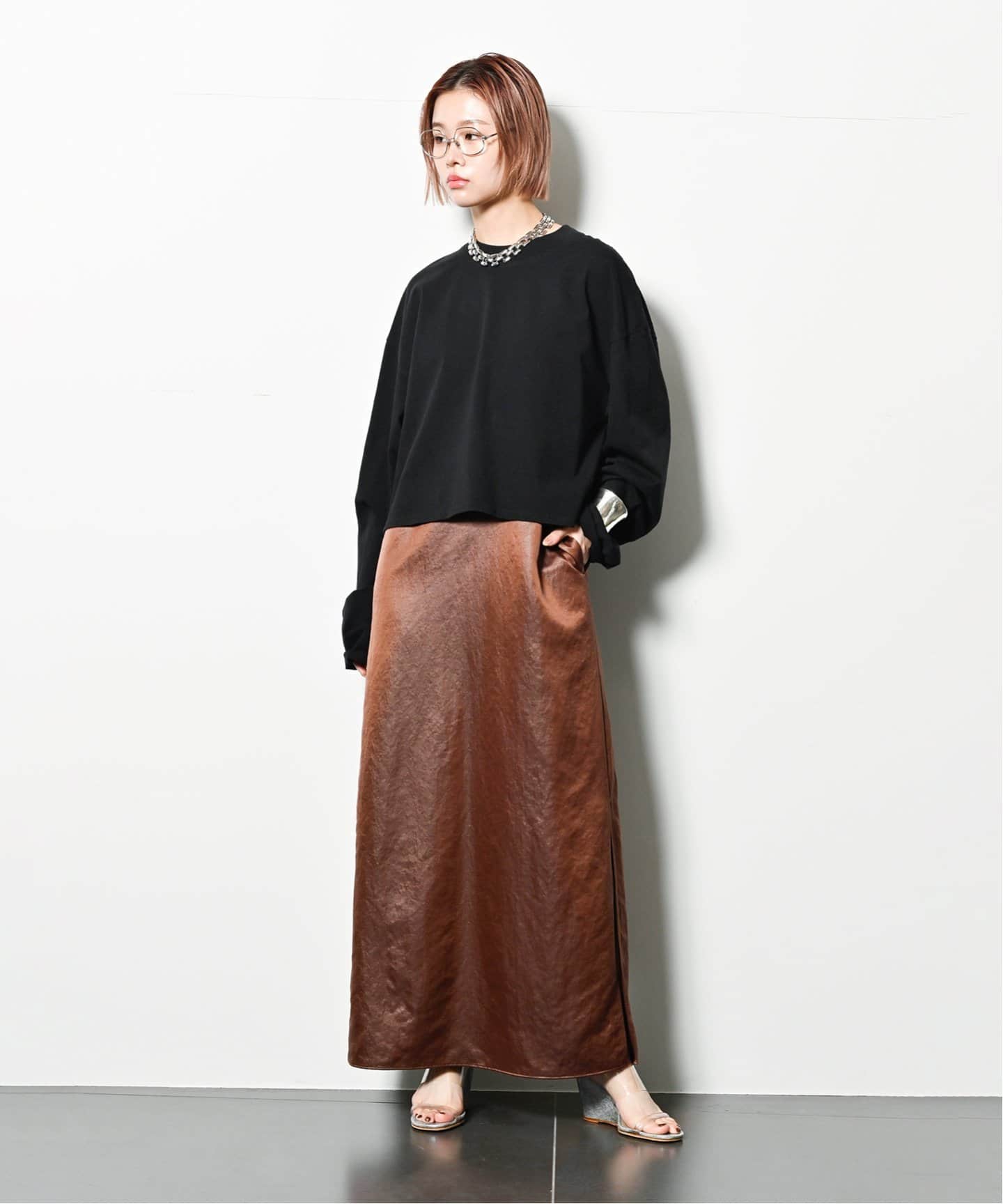 tシャツ V/O MAXI SLEEVE L/Tシャツ レディース V/O MAXI SLEEVE L/Tシャツ（Tシャツ／カットソー）｜CITYSHOP
