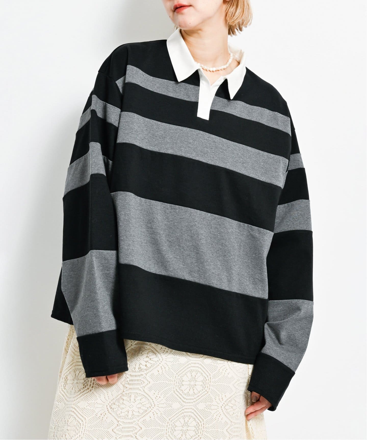 CITYSHOP / シティショップBORDER LONG T-SHIRT長袖T