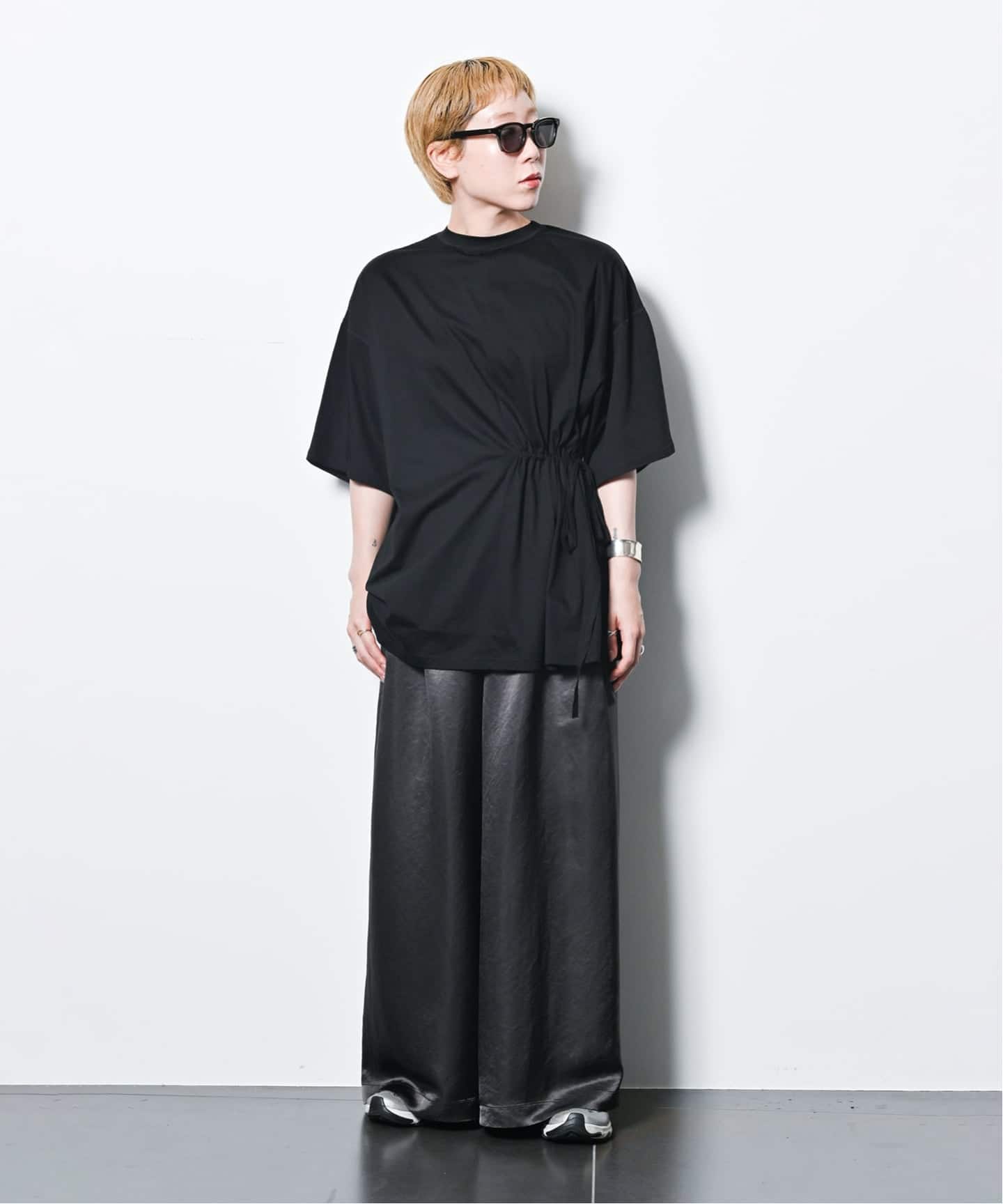 haaru☆☆CITYSHOP　カットソー ASYMMETRY CUT TOP：カットソー（Tシャツ／カットソー