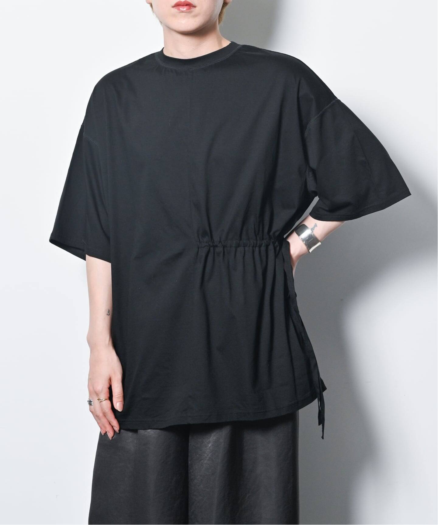 tシャツ ONESIDE GATHER TOP：カットソー レディース CITYSHOP tシャツ ONESIDE GATHER TOP：カットソー レディース