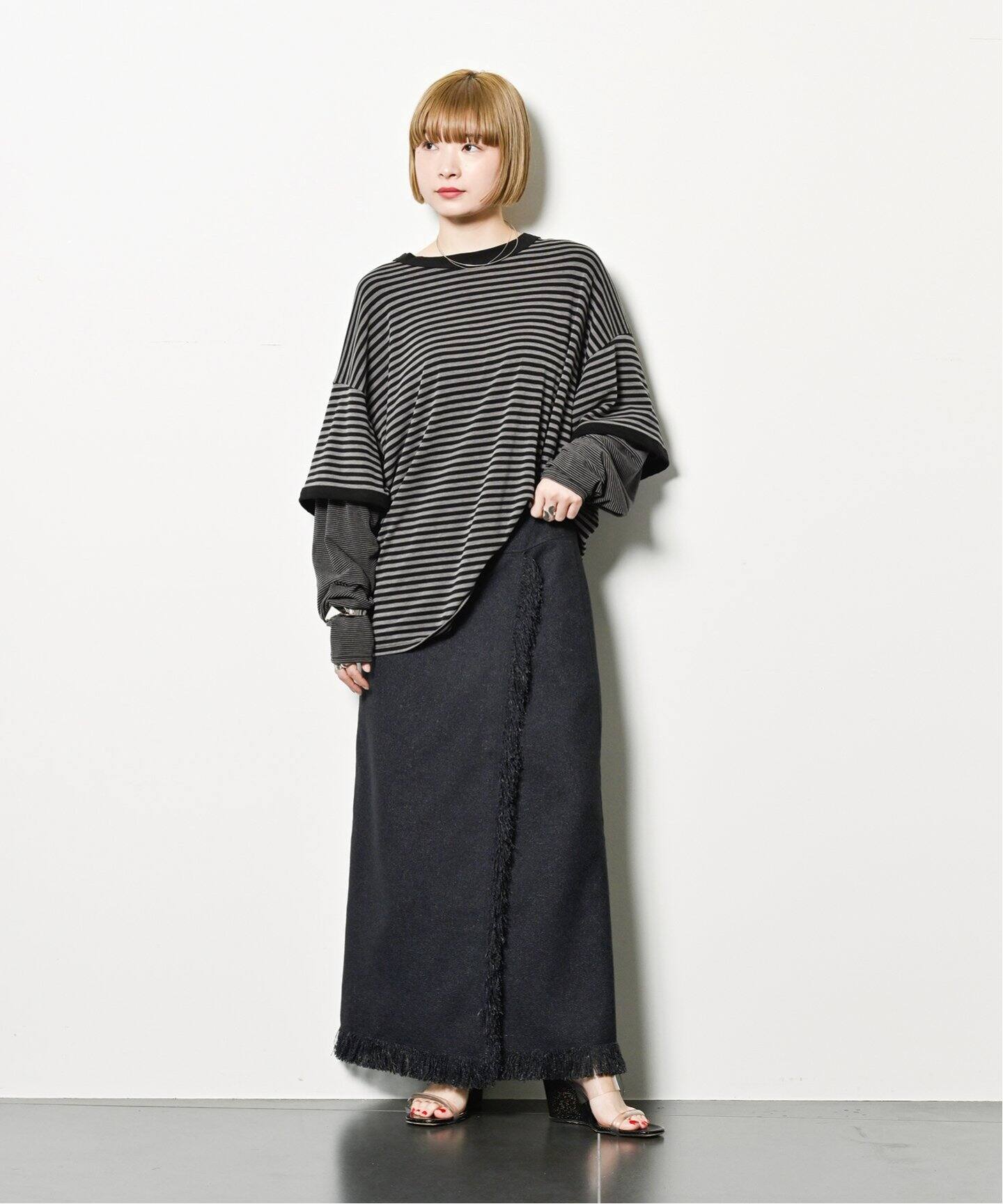 LAYERED LONG Tシャツ（Tシャツ／カットソー）｜CITYSHOP