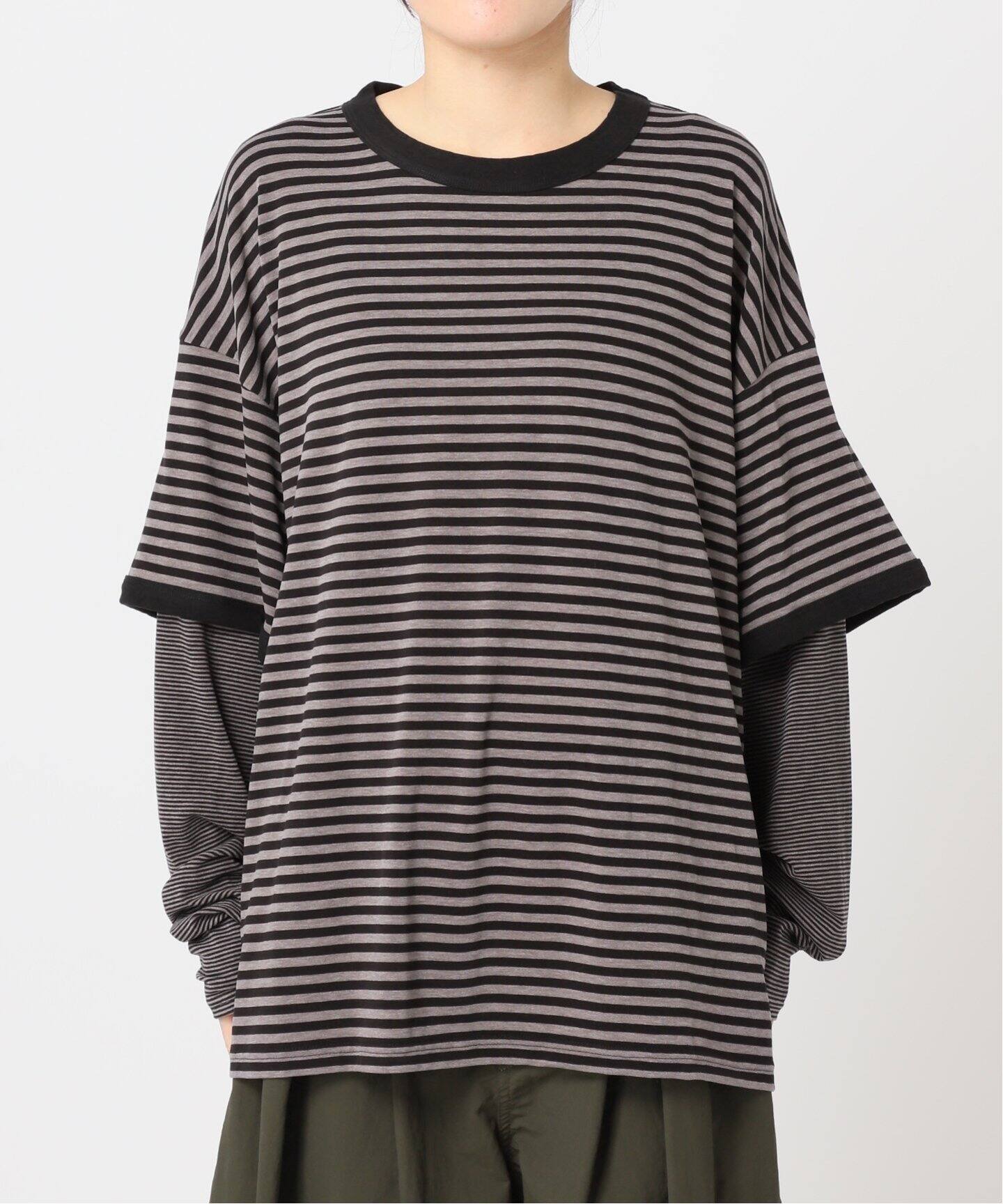 LAYERED LONG Tシャツ（Tシャツ／カットソー）｜CITYSHOP