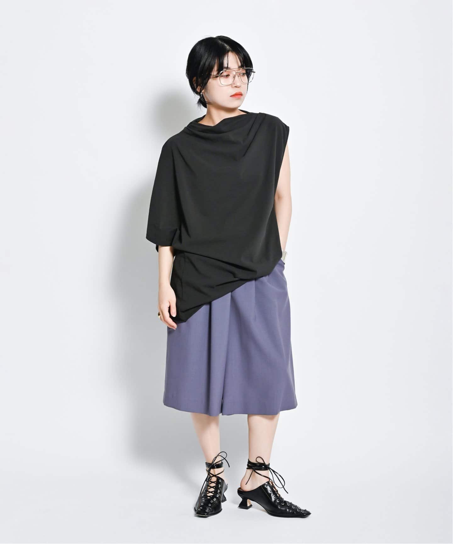 こっこちゃん専用cityshop ASYMMETRY ACETATE TOP ASYMMETRY ACETATE TOP：ブラウス（シャツ／ブラウス