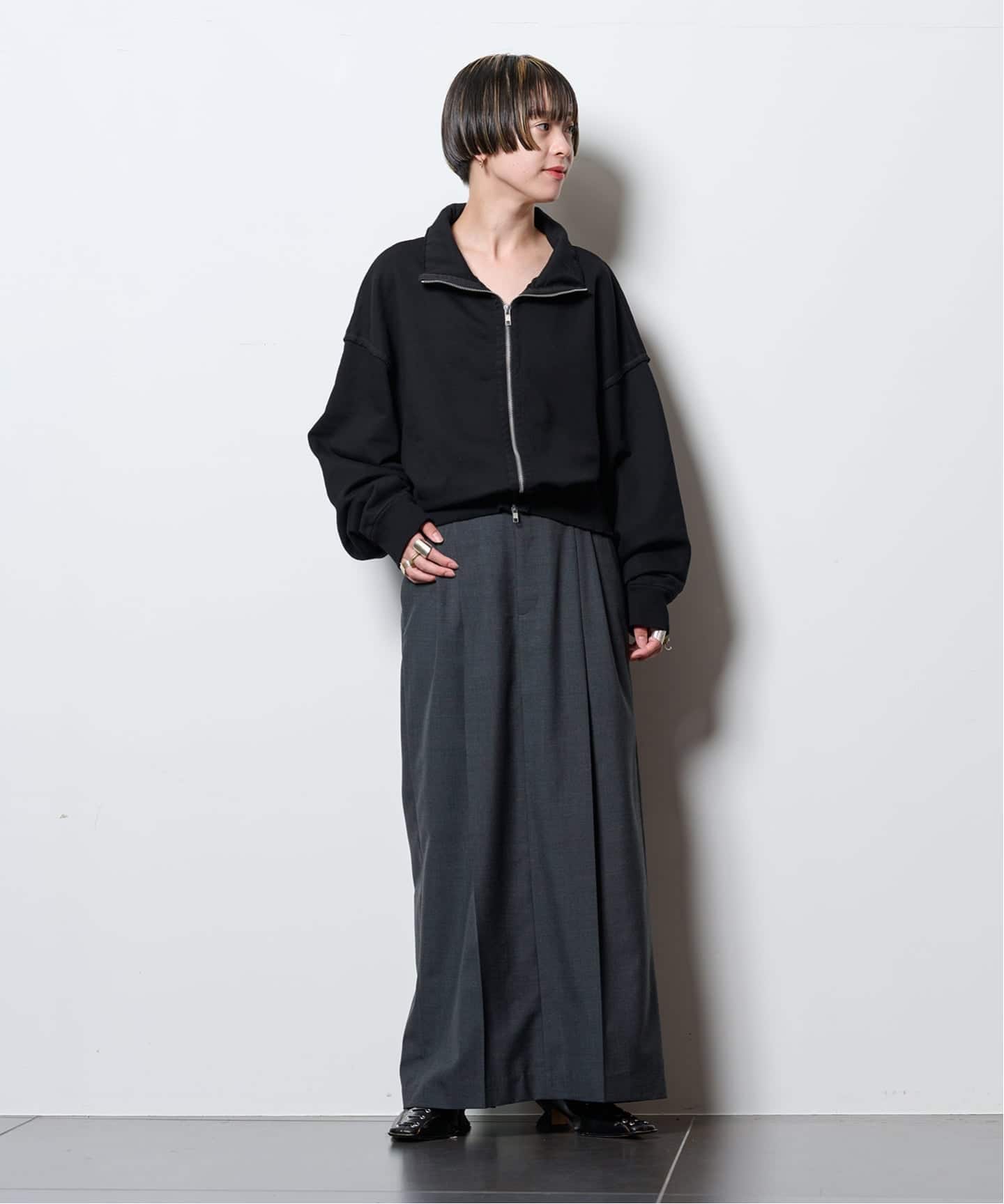 CITYSHOP スウェット 予約》HIGH NECK SWEAT TOP：スウェット（Tシャツ／カットソー