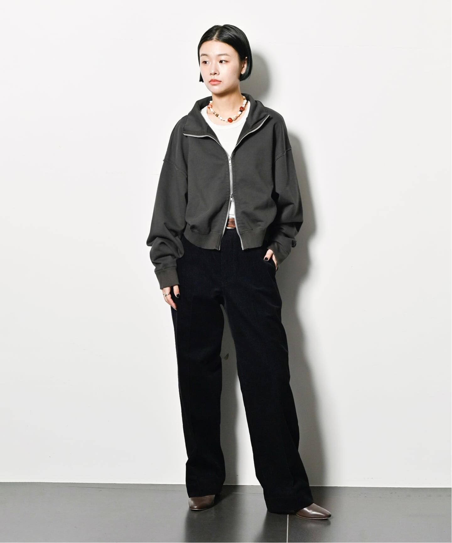 予約》HIGH NECK SWEAT TOP：スウェット（Tシャツ／カットソー
