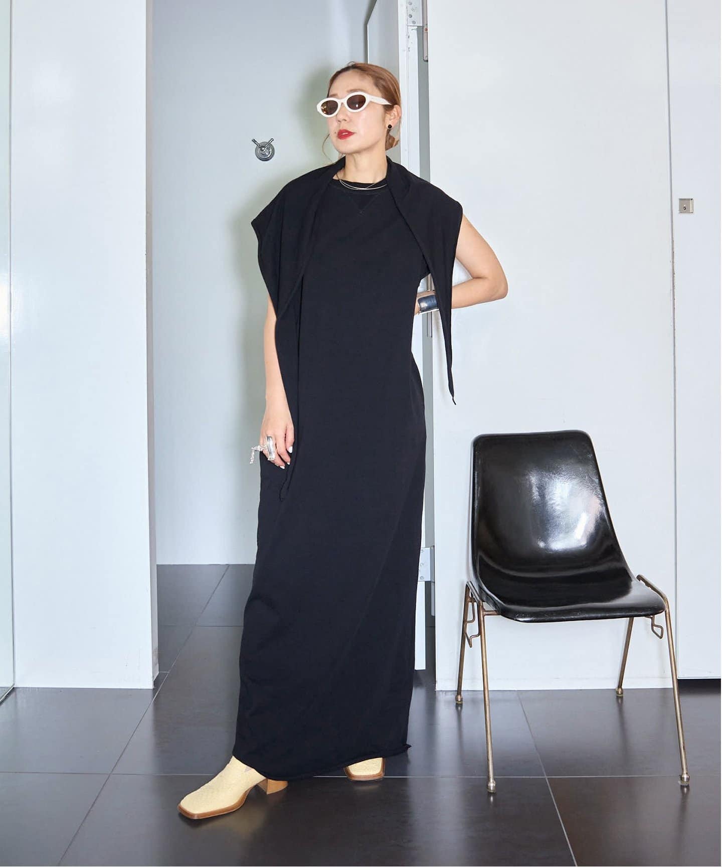 CUT DRESS with SCARF：ワンピース（ワンピース）｜CITYSHOP