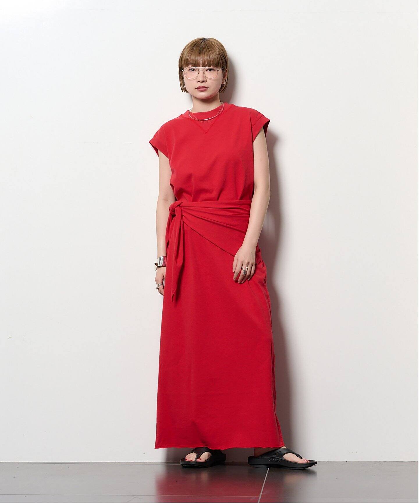 CUT DRESS with SCARF：ワンピース（ワンピース）｜CITYSHOP