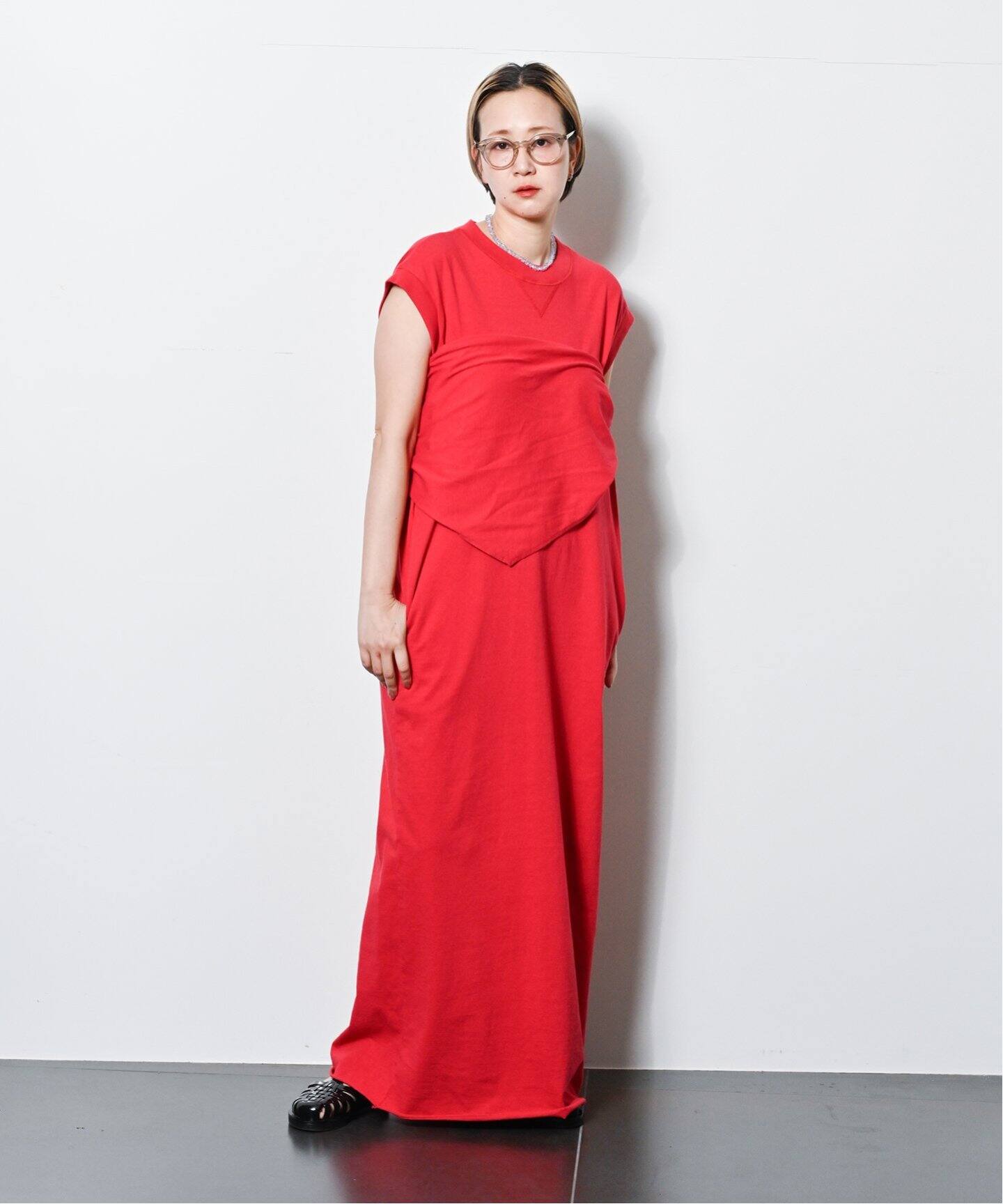 CITYSHOP CUT DRESS with SCARF グレー:36 CITYSHOP CUT DRESS with SCARF グレー:36 - メルカリ
