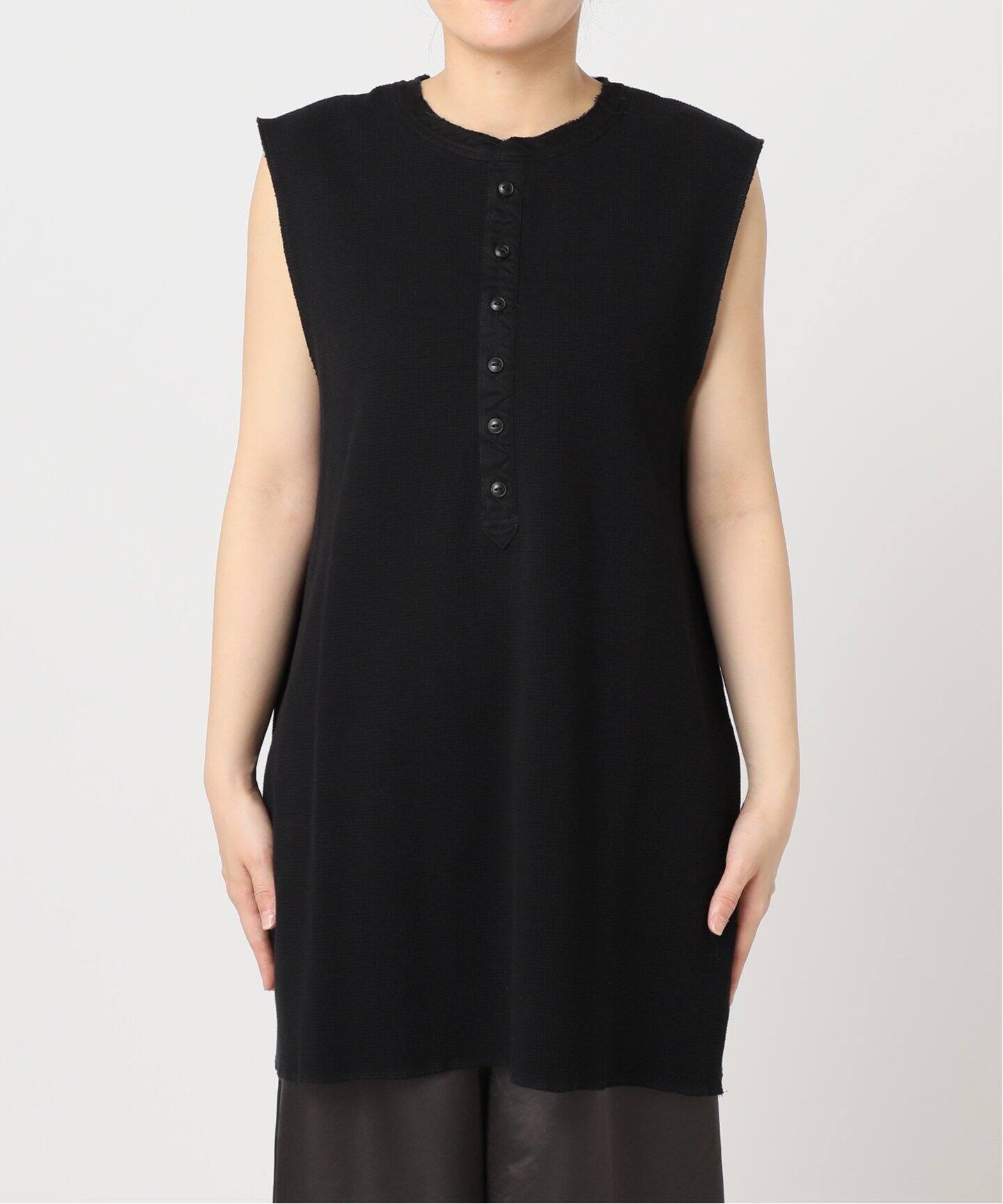 トップス DIESEL henry neck cut sew HENRY NECK THERMAL TOP：カットソー（Tシャツ／カットソー