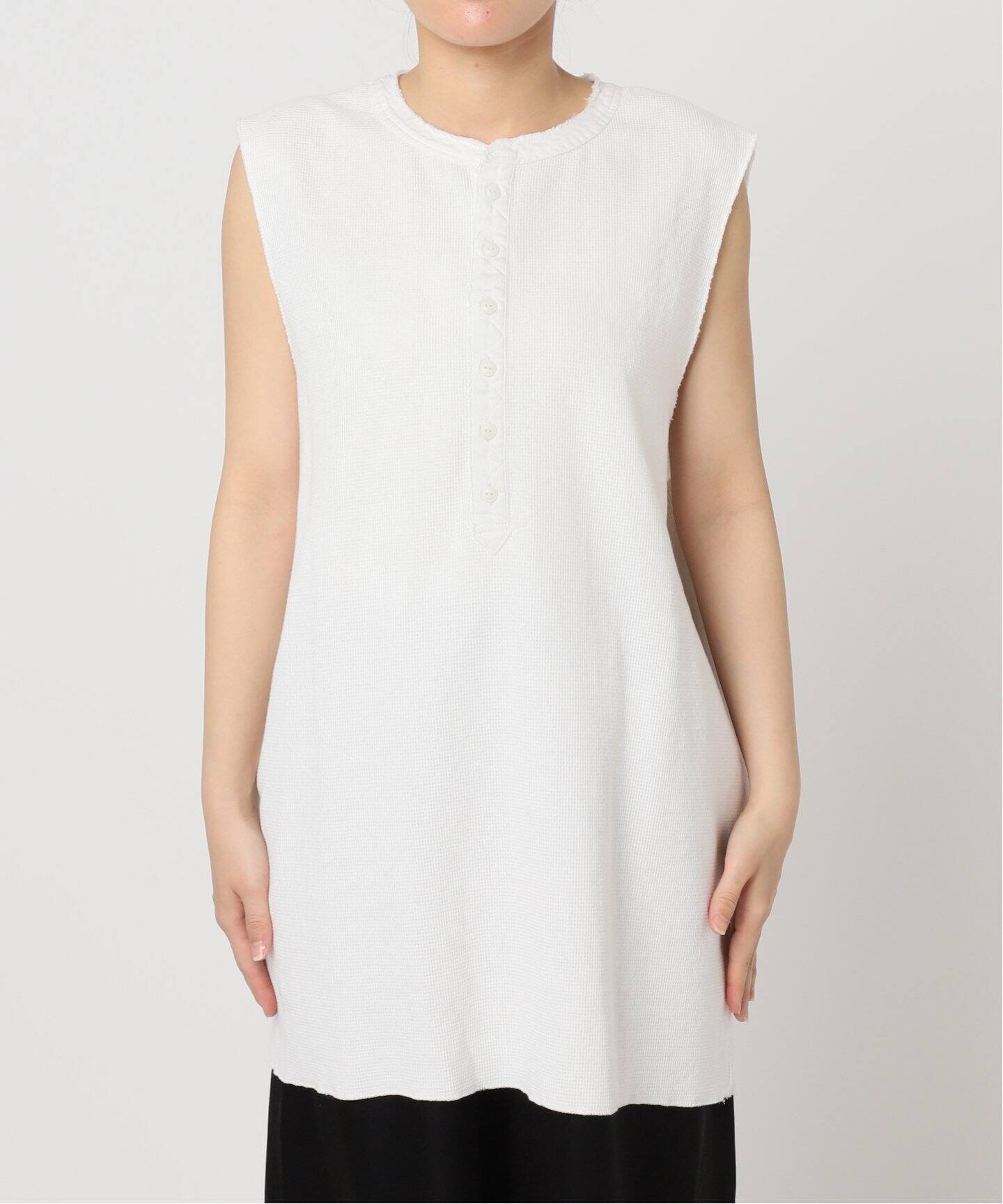 HENRY NECK THERMAL TOP：カットソー（Tシャツ／カットソー