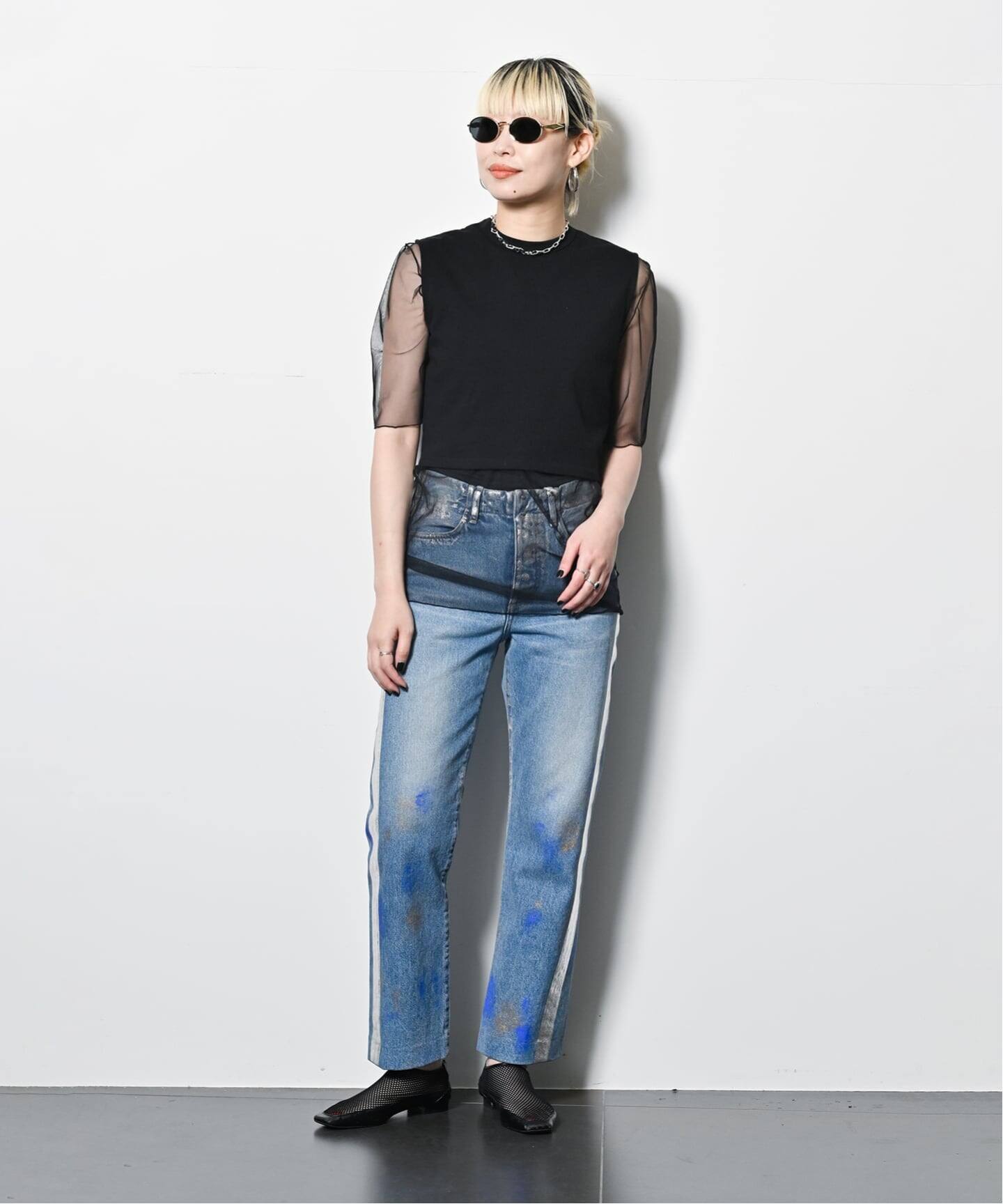 city shop MESH Tシャツ MESH Tシャツ（Tシャツ/カットソー）｜CITYSHOP（シティー