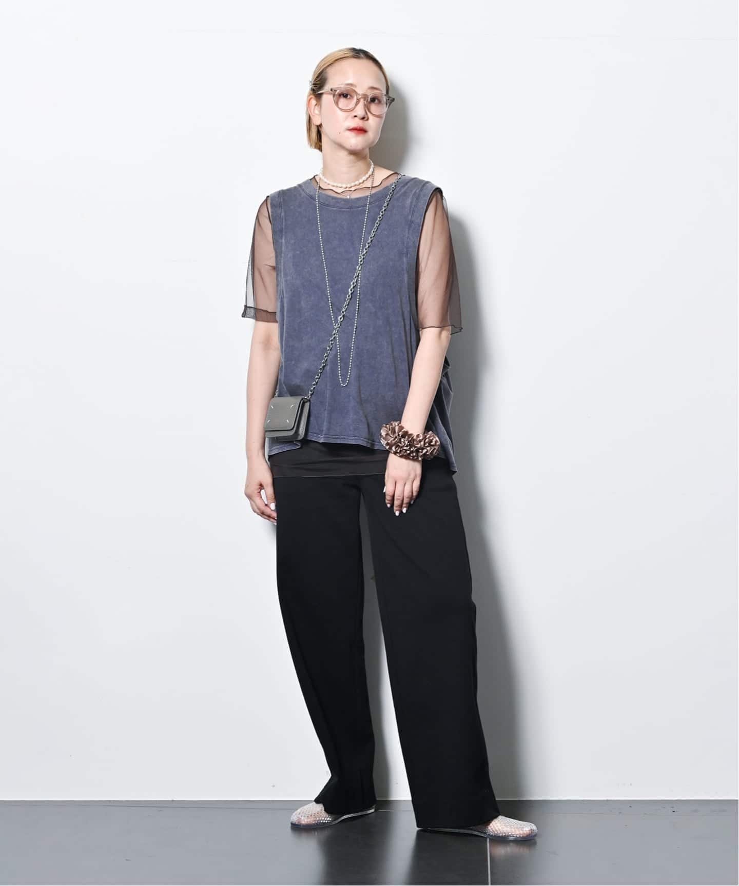 CITYSHOP MESH Tシャツ　BLACK MESH Tシャツ（Tシャツ/カットソー）｜CITYSHOP（シティー