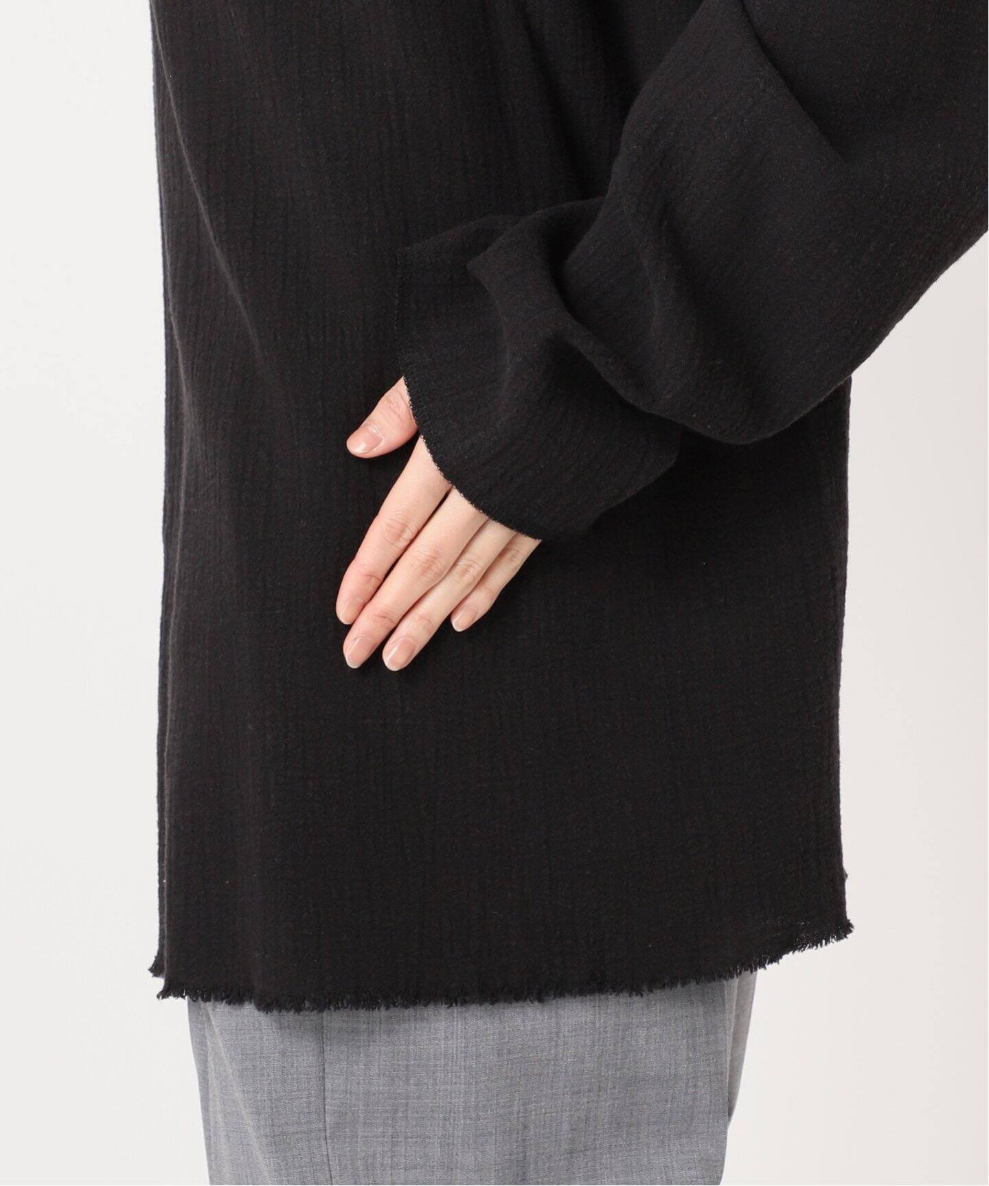 追加》ASA/C BIO WASH PULLOVER：ブラウス（シャツ／ブラウス
