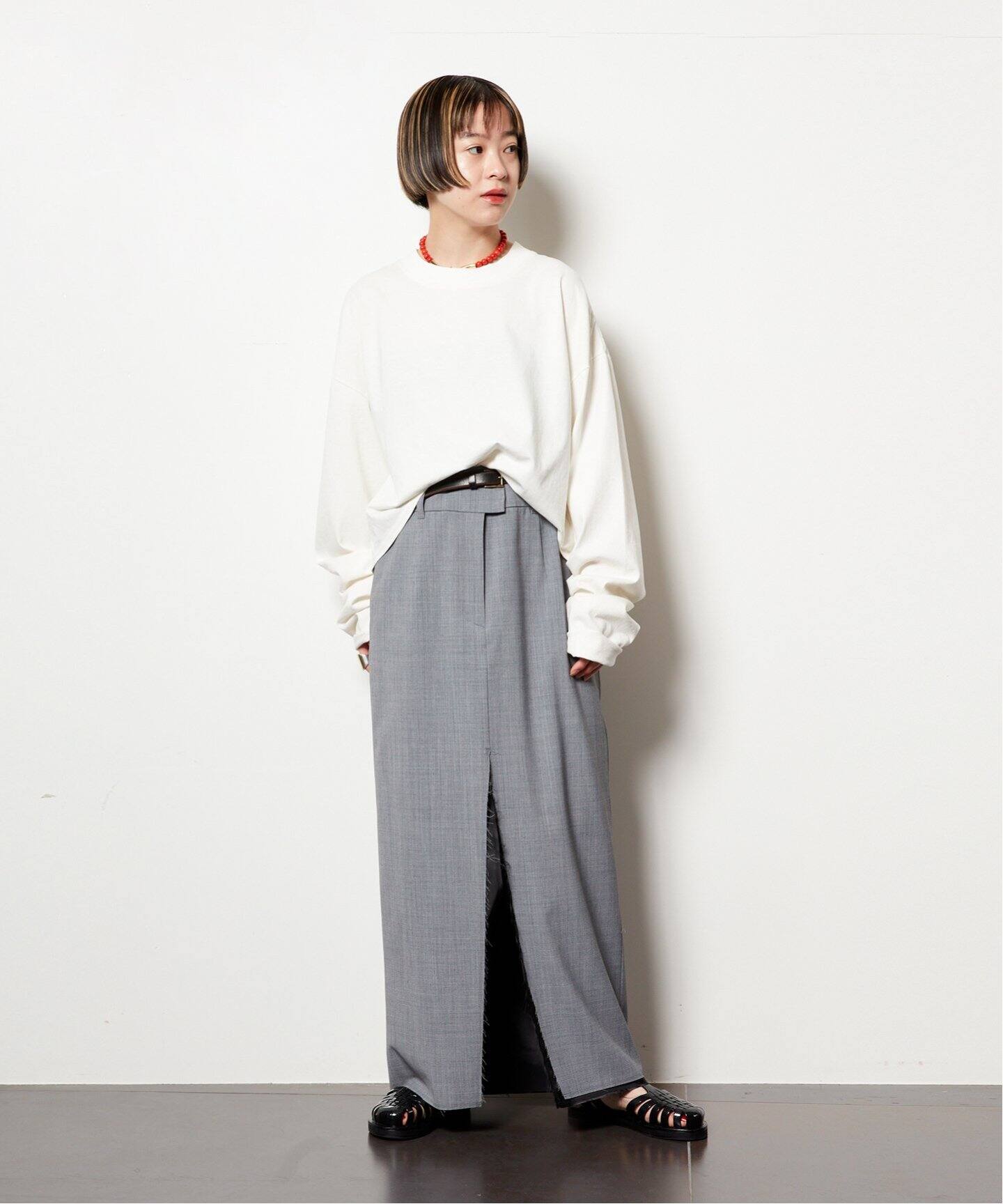 追加》ASA/C BIO WASH PULLOVER 3：ブラウス（シャツ／ブラウス 