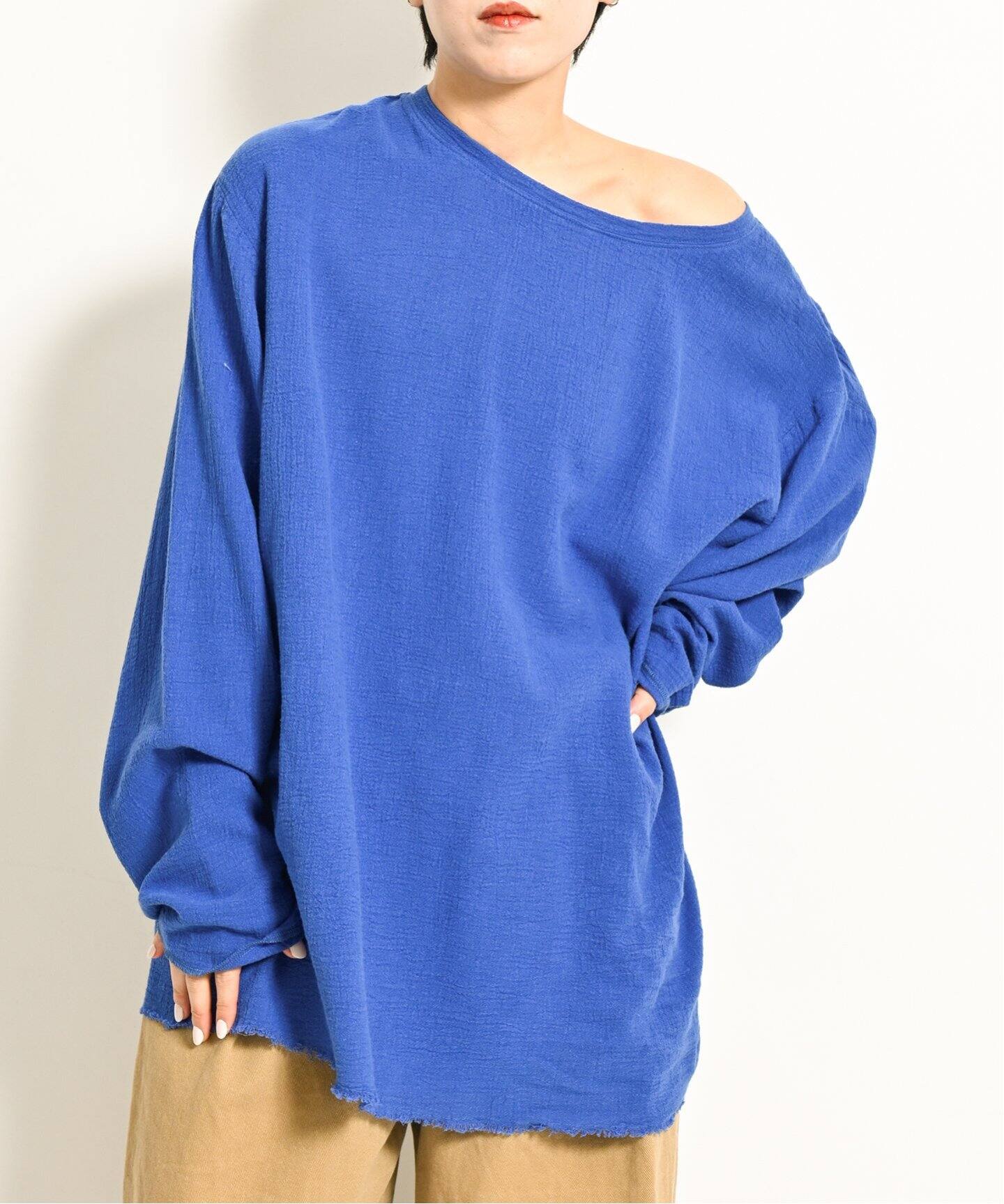 追加》ASA/C BIO WASH PULLOVER 3：ブラウス（シャツ／ブラウス 