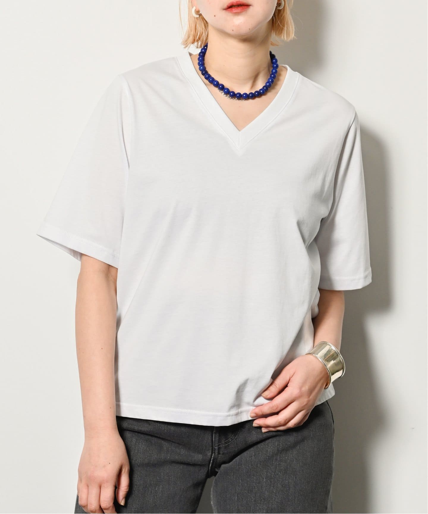CITYSHOP（シティーショップ）の「[THE MOOD] V-NECK Tシャツ（T