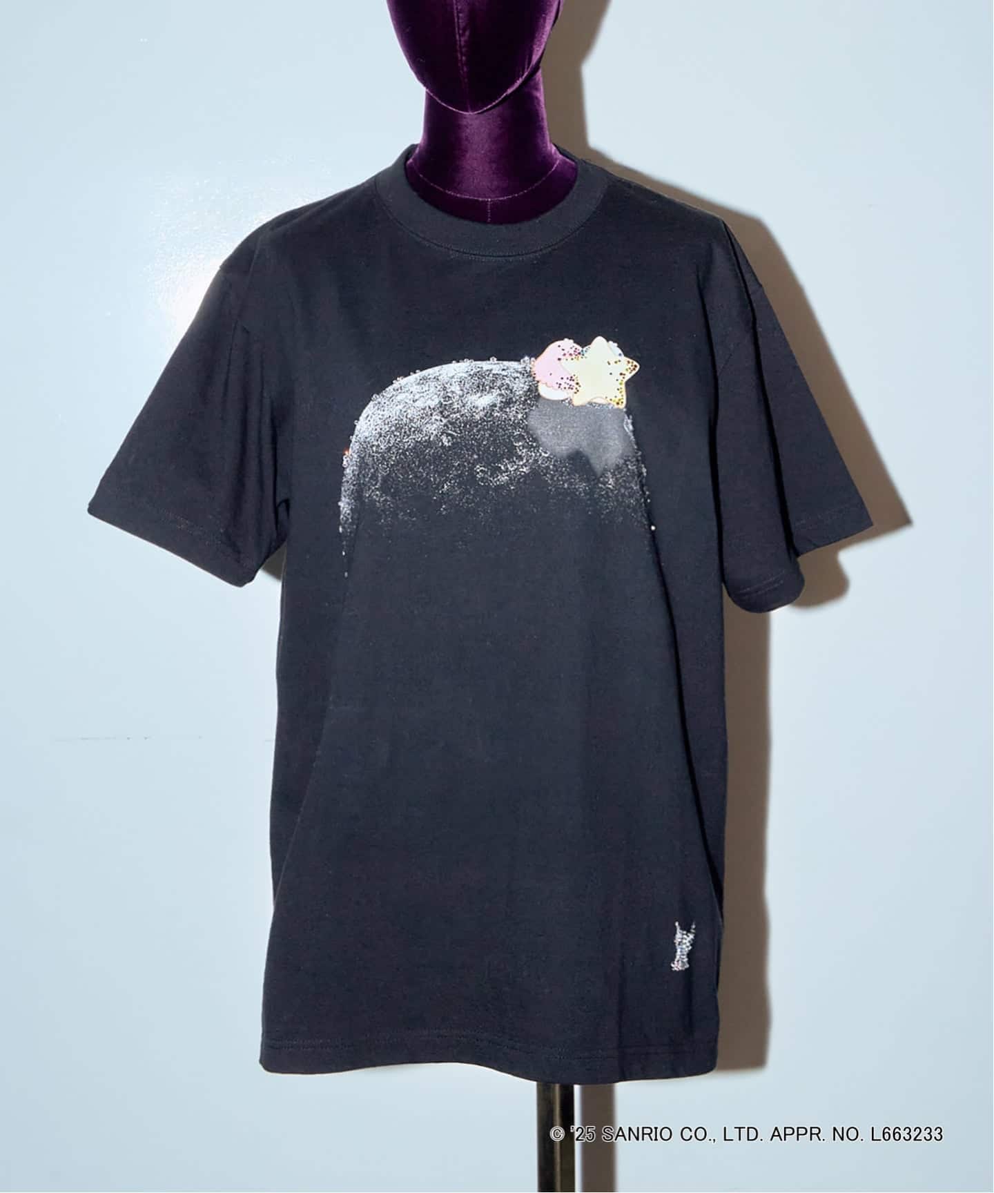 【定価以下】MASU × サンリオ 別注 Tシャツ - BLACK SANRIO CHARACTERS×MASU 別注 Tシャツ（Tシャツ／カットソー