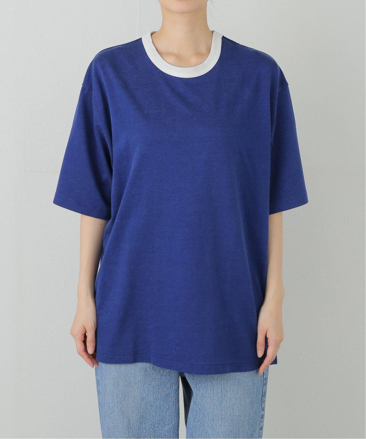 HEALTHKNIT RINGER CREWNECK S/S：Tシャツ（Tシャツ／カットソー