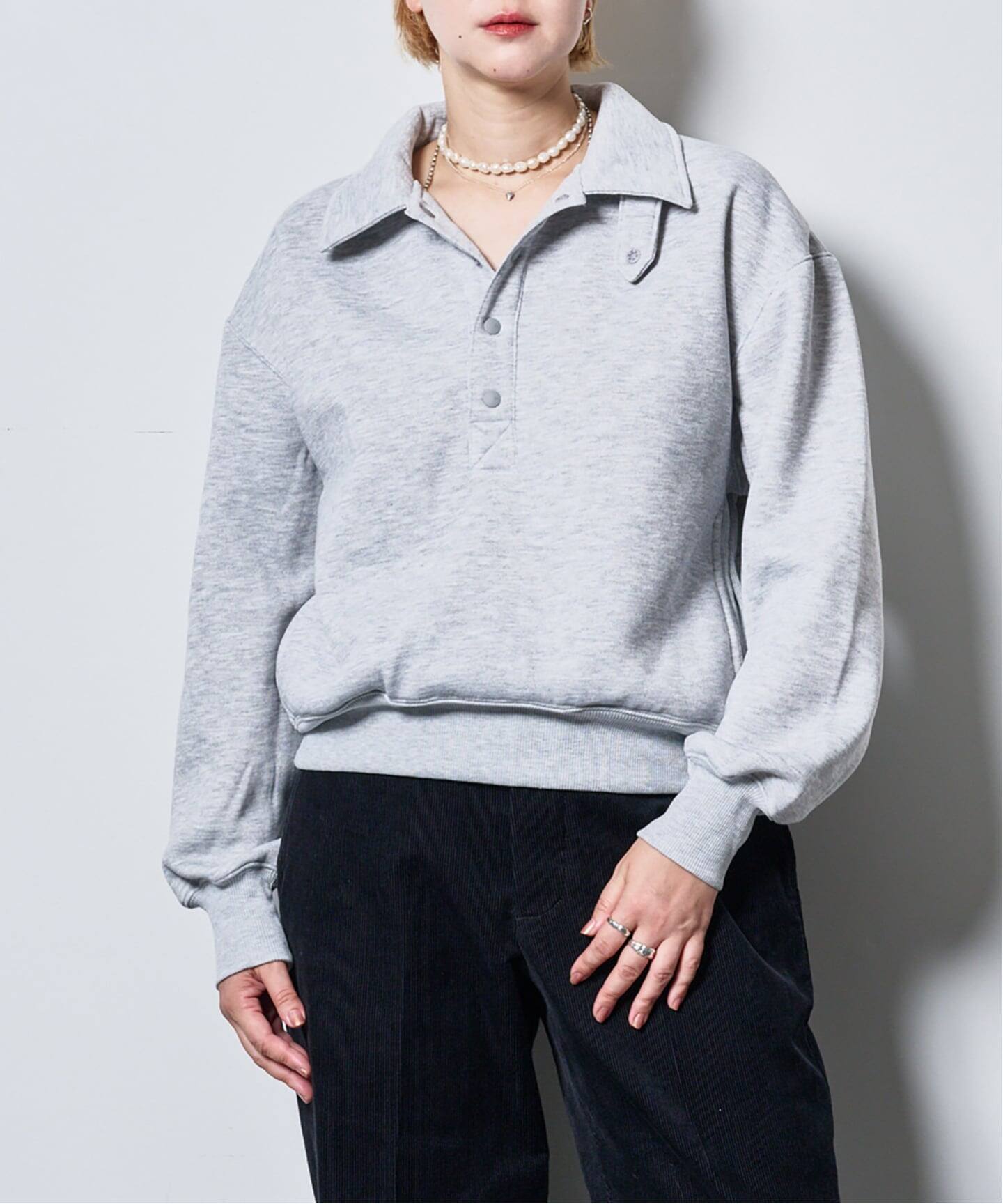 DAIWA PIER 39 TECH SWEAT SNAP PULLOVER BE-53025WL：スウェット 