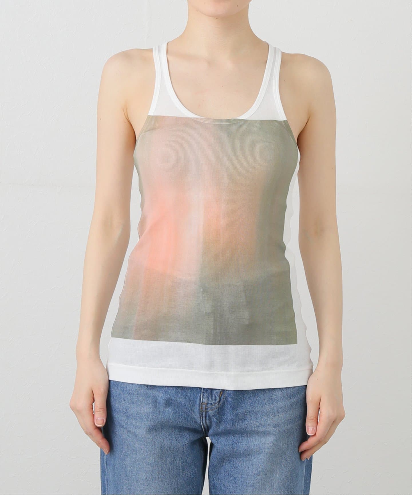 タンクトップ ノースリーブ TANAKA TANK TOP ST-141 PR：タンクトップ レディース TANAKA TANK TOP ST-141 PR：タンクトップ（Tシャツ／カットソー