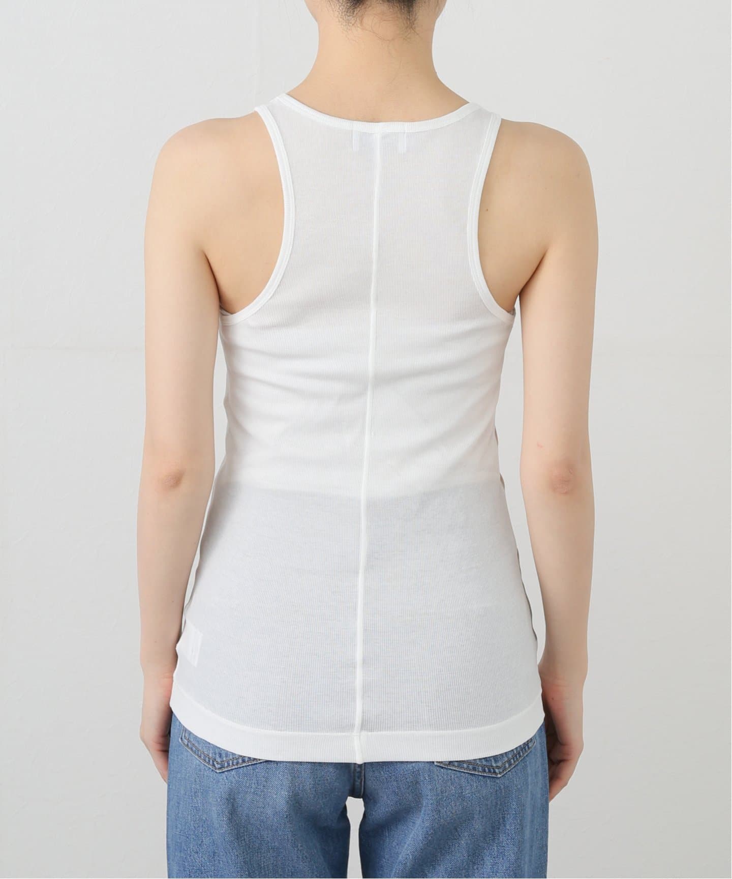 TANAKA タナカ タンクトップ L アイボリー 【古着】【中古】 TANAKA TANK TOP ST-141 PR：タンクトップ（Tシャツ／カットソー