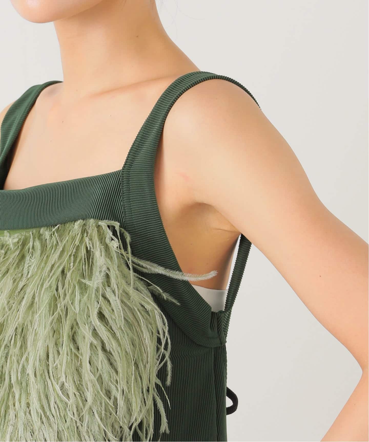 TOGA PULLA Pique jersey tank top TP252-JT235：カットソー（T