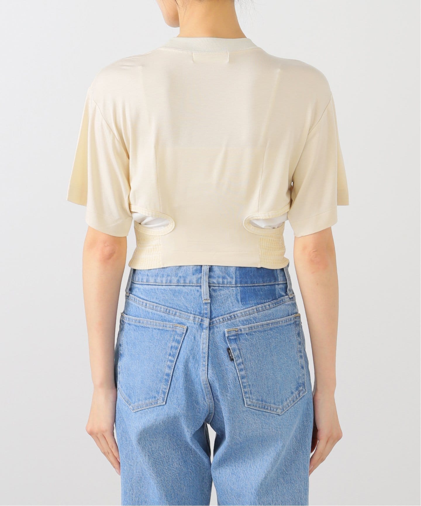 tシャツ TOGA PULLA RIB jersey S/S TP252-JK234：カットソー レディース TOGA PULLA RIB jersey S/S TP252-JK234：カットソー（Tシャツ