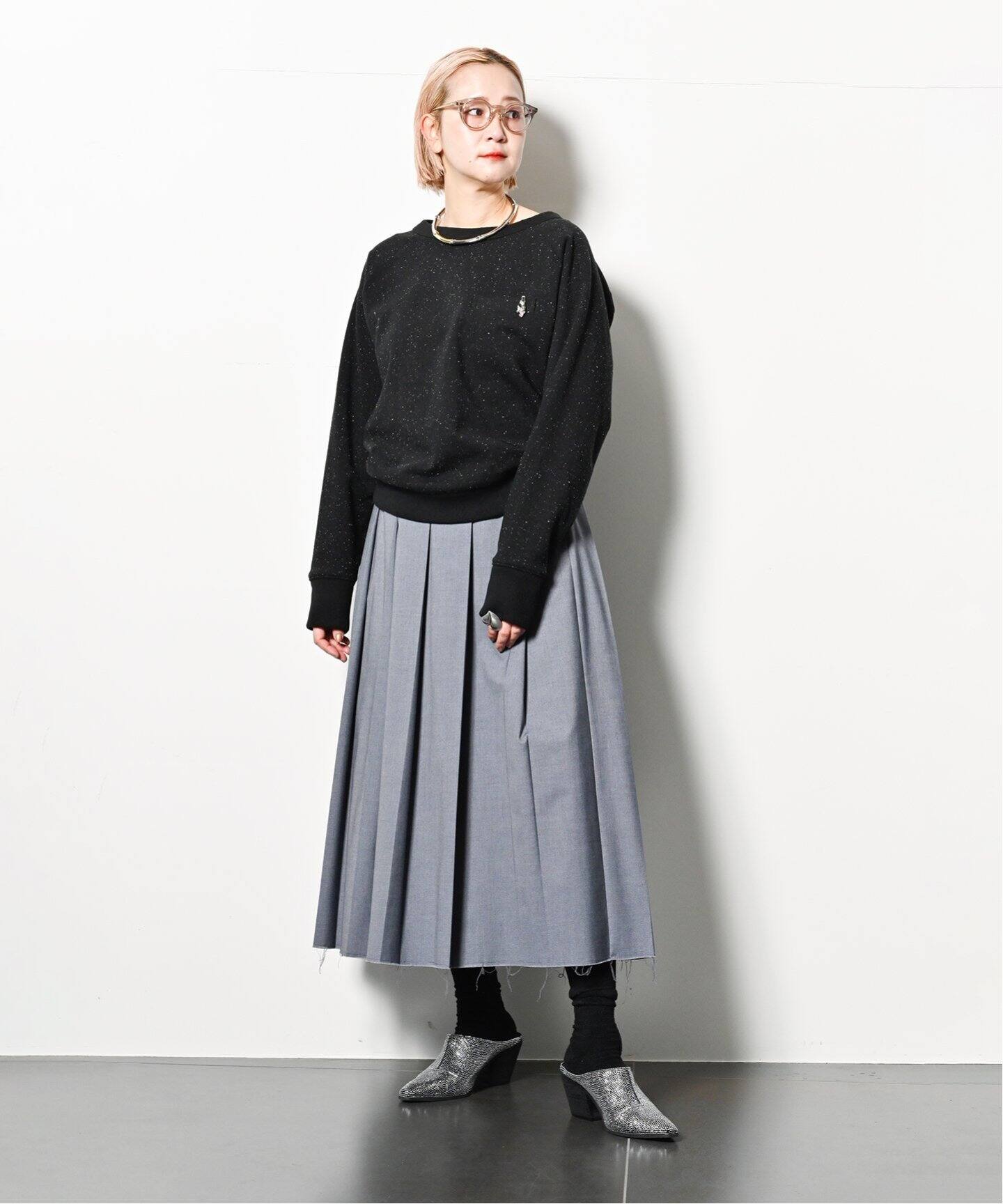 トップス MASU 25ss BOAT NECK SWEAT SHIRT size46 MASU tシャツ 「MASU/エムエーエスユー」BOAT NECK SWEAT SHIRT