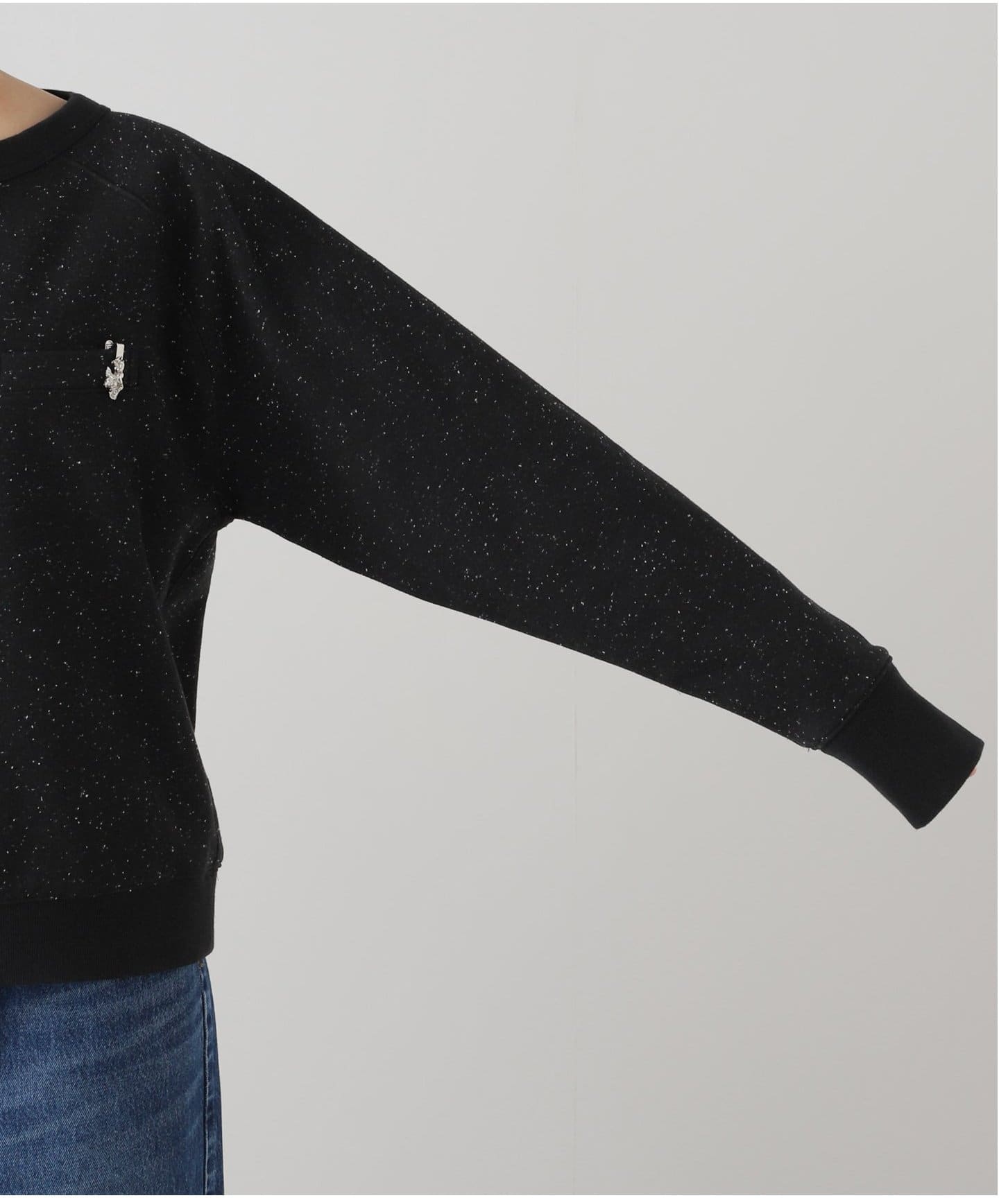 トップス MASU 25ss BOAT NECK SWEAT SHIRT size46 MASU BOAT NECK SWEAT SHIRT MS25K6CS001：スウェット