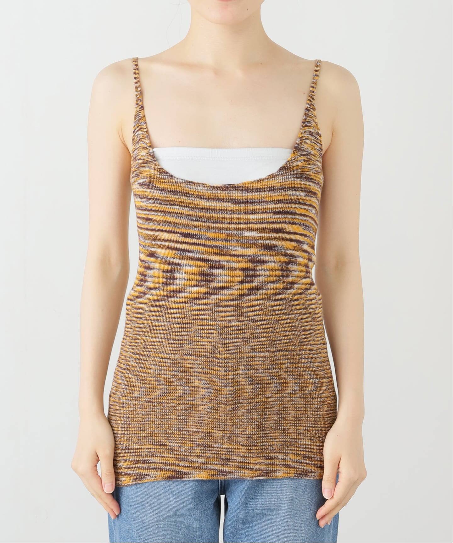 BASERANGE FLUTE TANK PUFT-TC-AU25：タンクトップ（Tシャツ